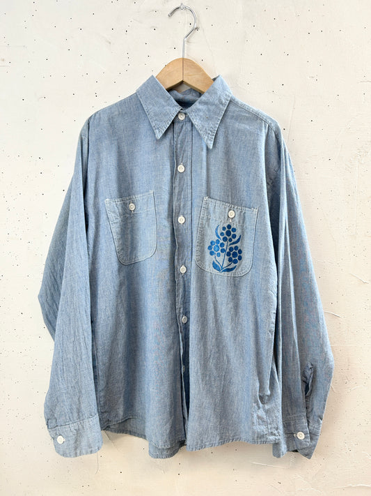 Vintage Chambray Rubber Shirt [H30848]