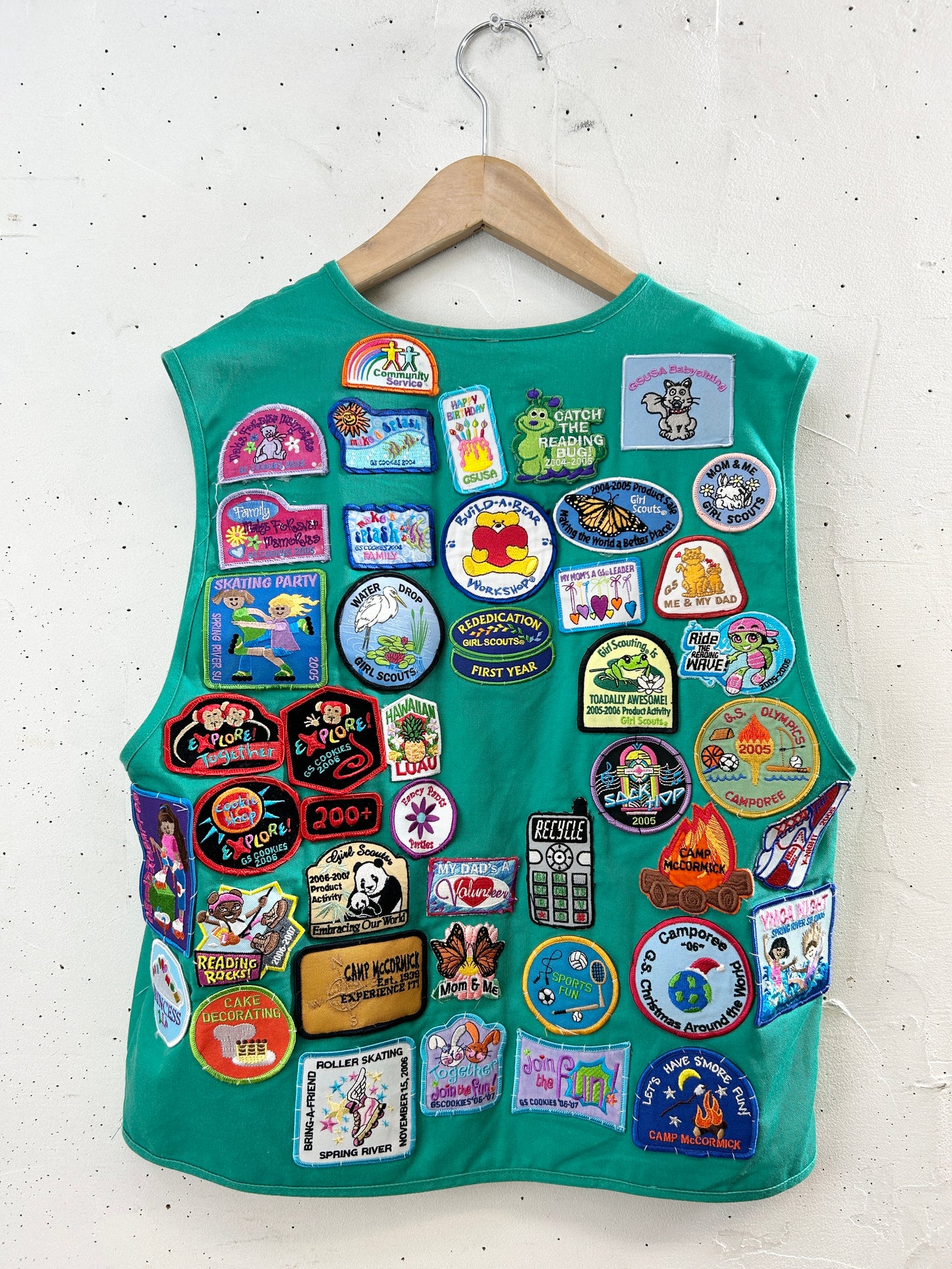 Vintage Girl Scout Vest [I30231]