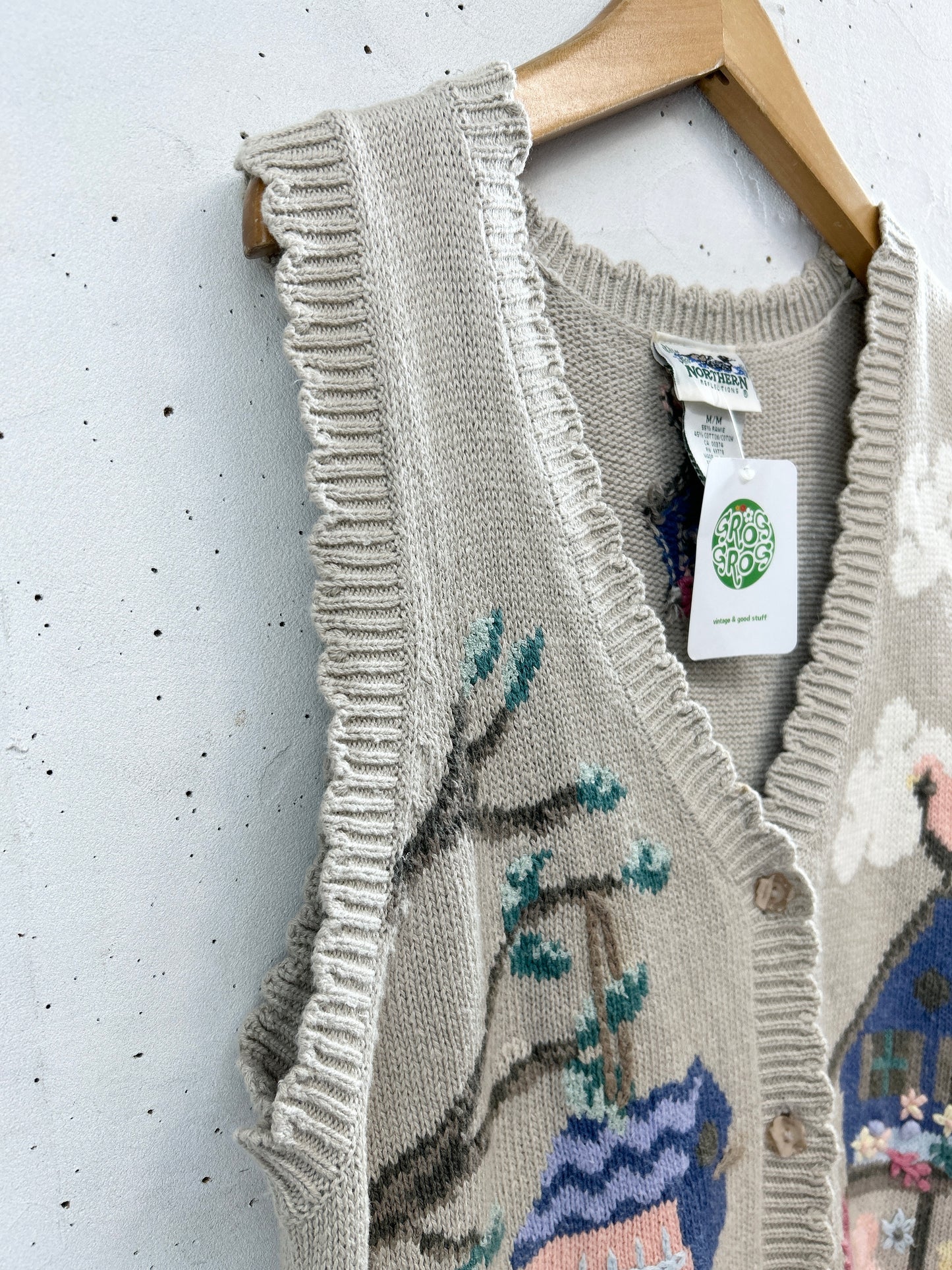 Vintage Knit Vest [A31390]