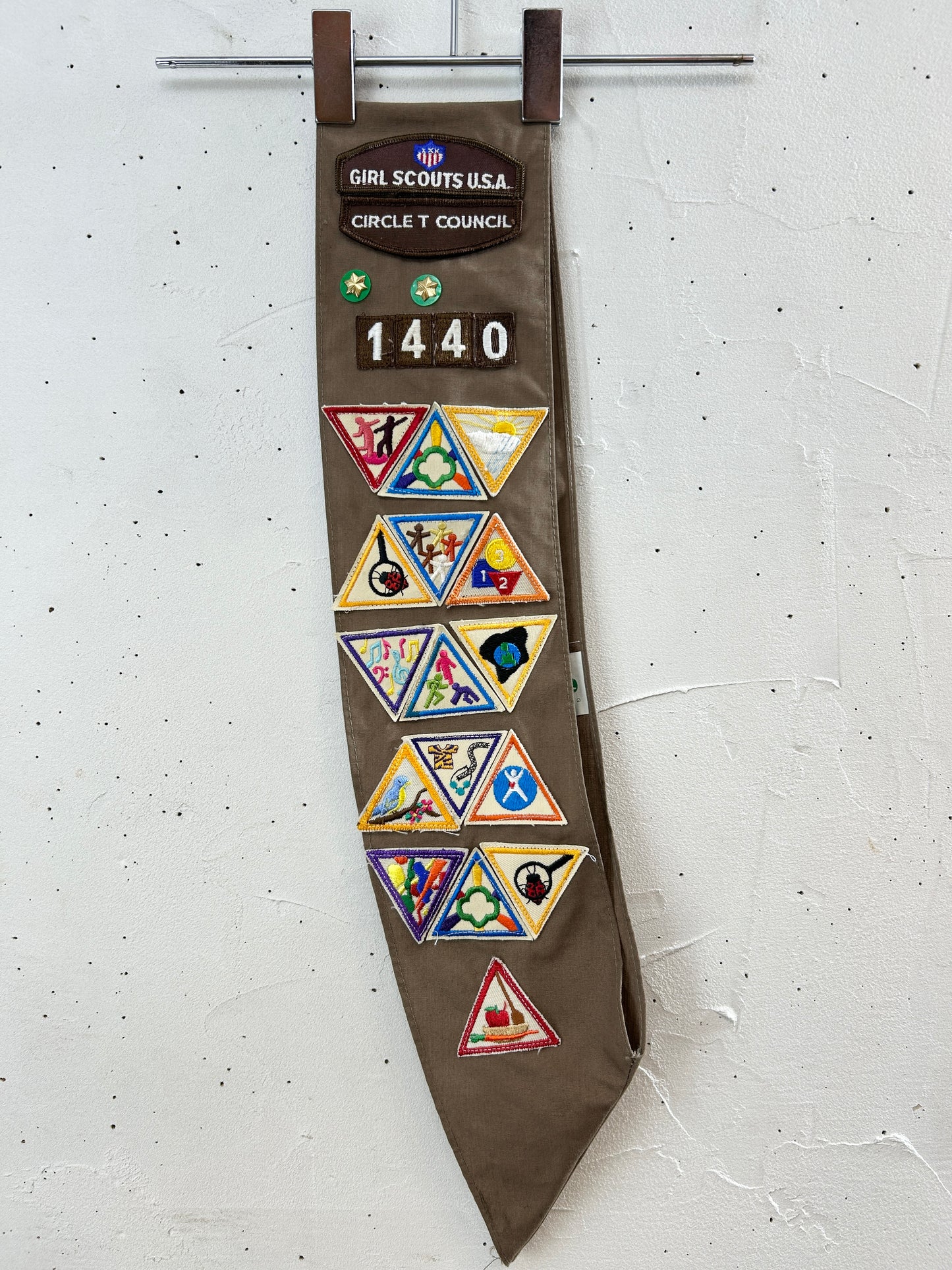 Vintage Girl Scout Sash [I30230]