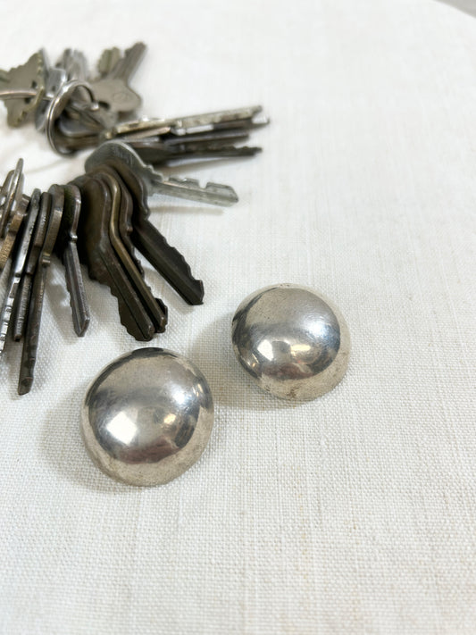 Vintage 925 Silver Earrings MADE IN MEXICO [I30260］