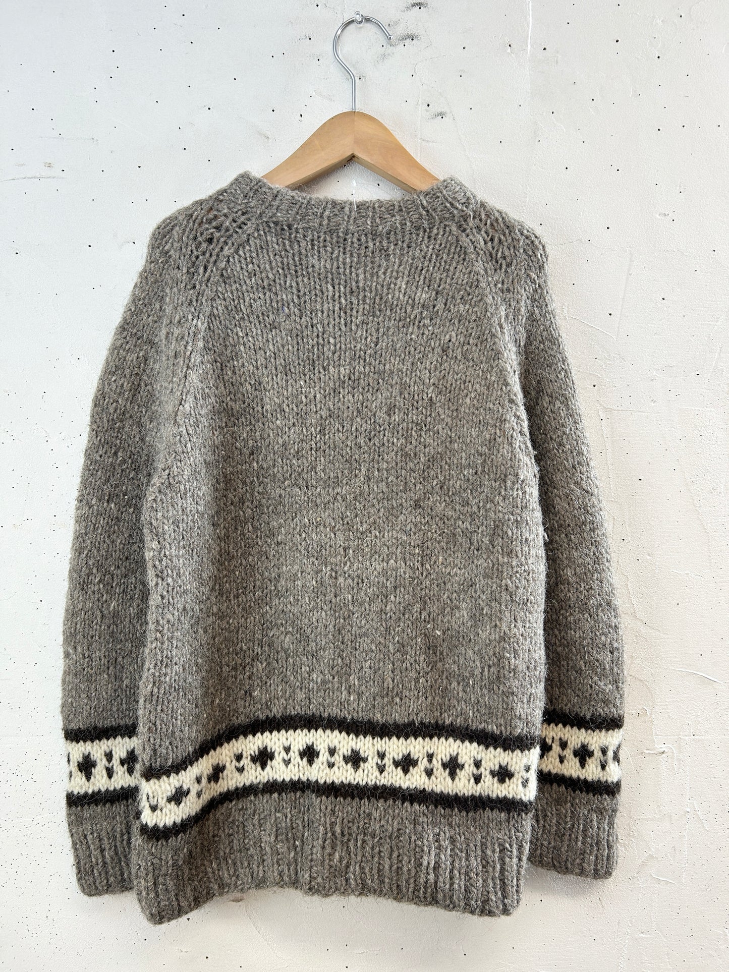 Vintage Knit Sweater [J30593]