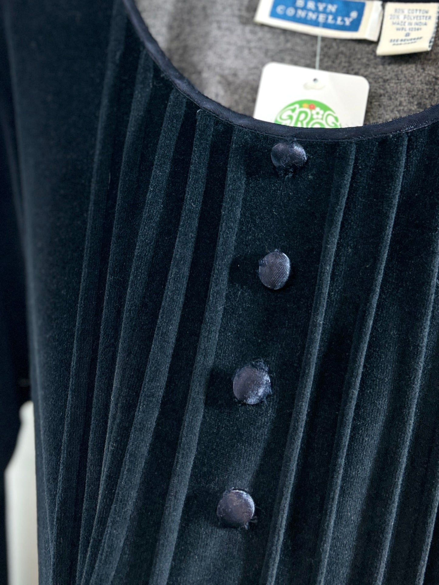 Vintage Velours Dress [K30736]