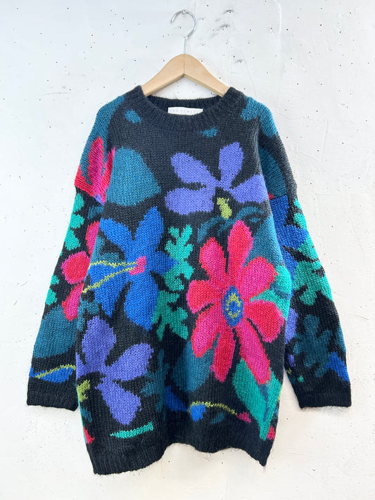 Vintage Knit Sweater [J30578]