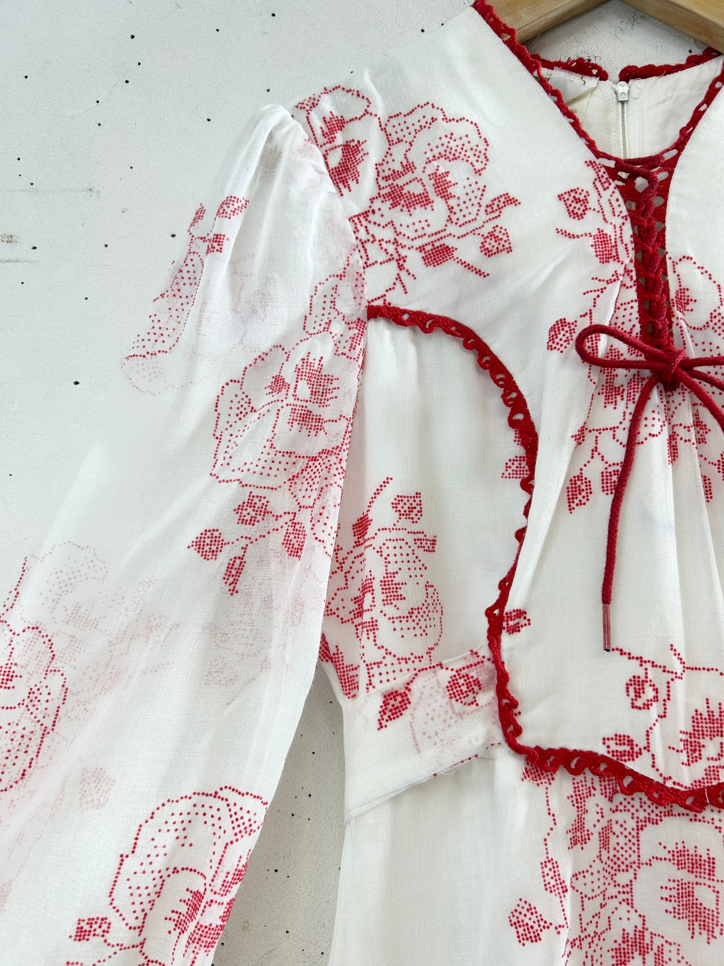 '70s Vintage Dress 〜Montgomery WARD〜 [J30638]