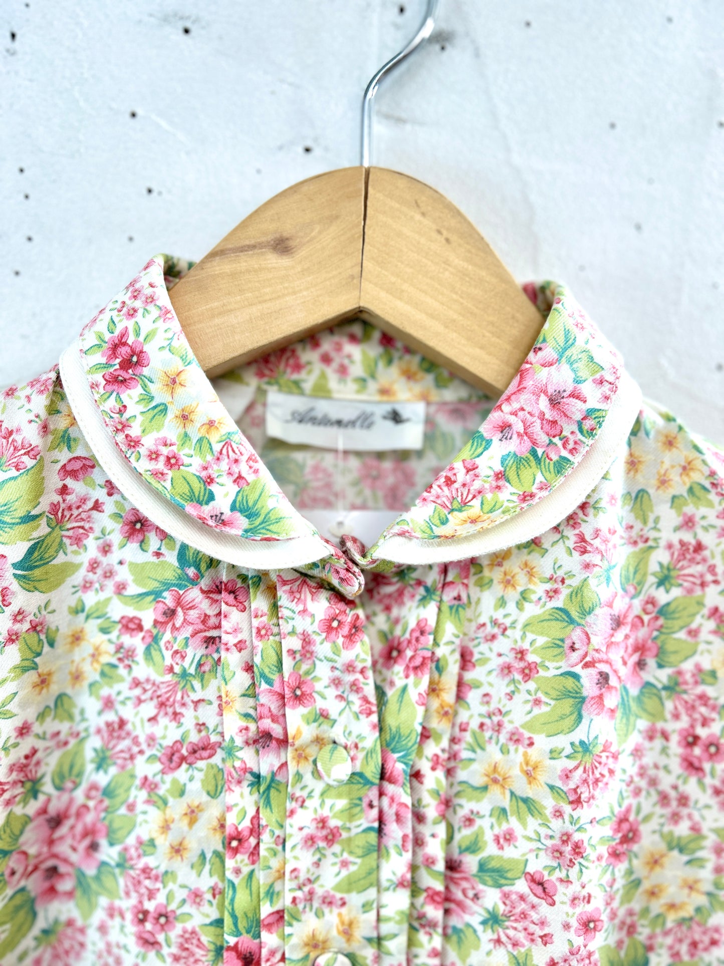 Vintage Flower Blouse [L31138]