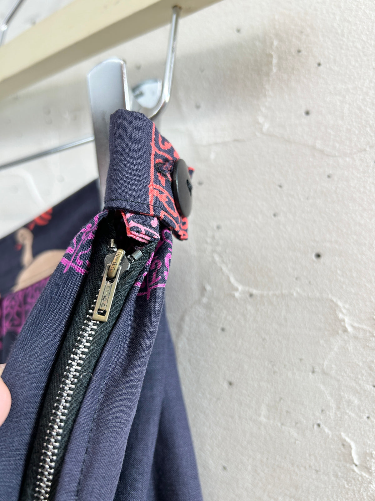 '50s Vintage End Pattern Skirt [J34112]