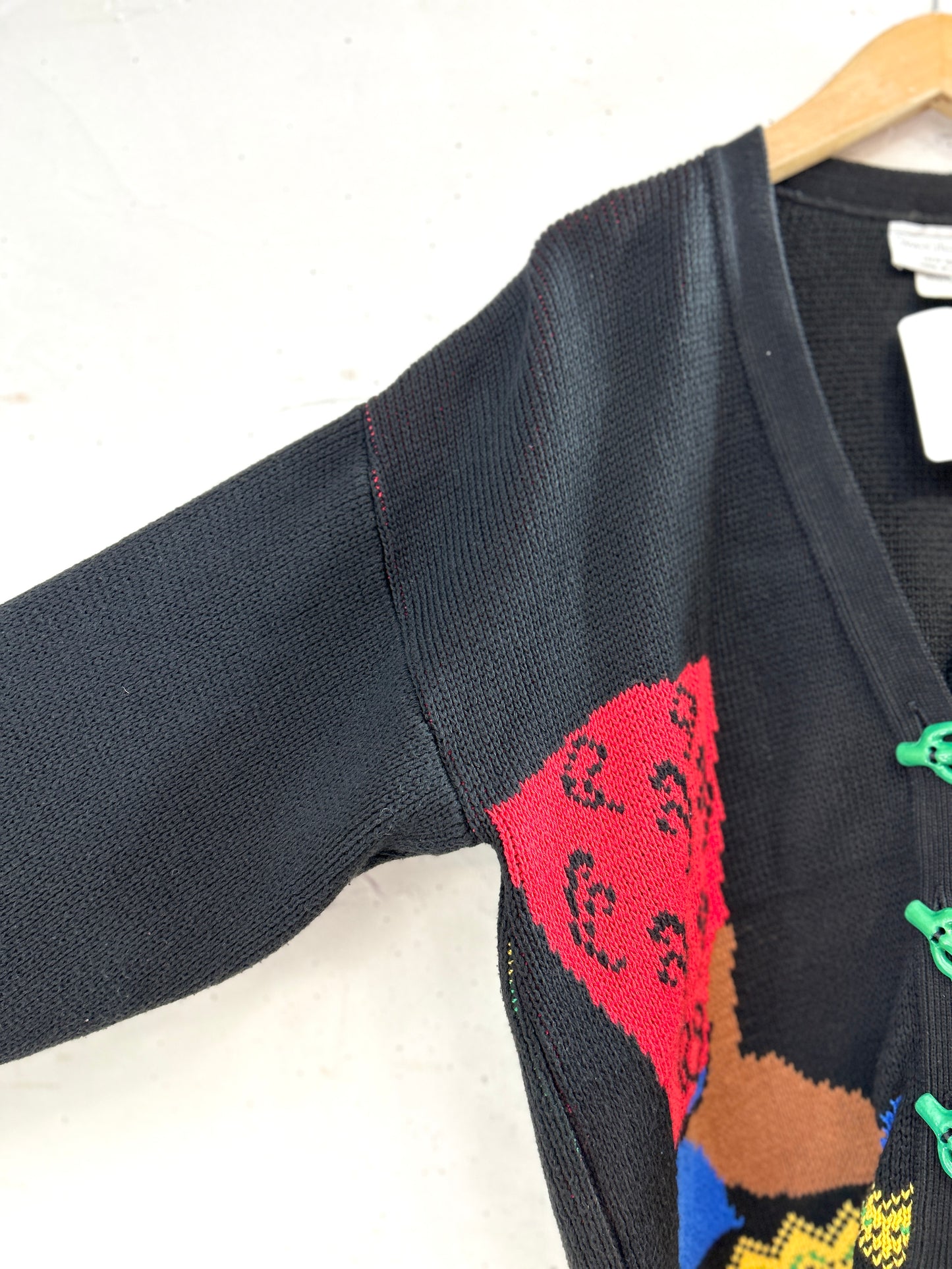 Vintage Cotton  Knit Cardigan MADE IN USA [C31871]