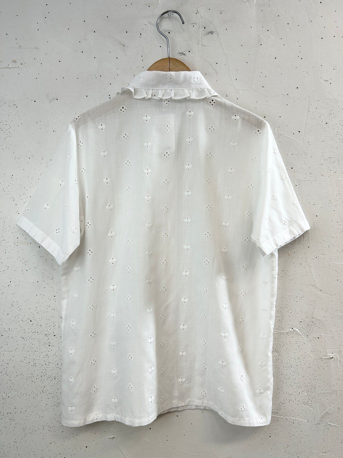 Vintage White Blouse [H33319]