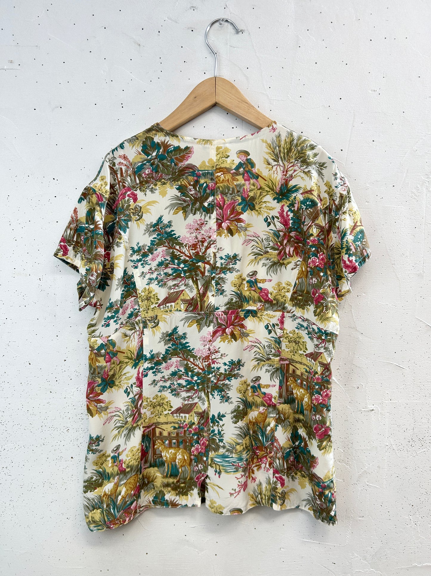 Vintage Silk Shirt 〜JIL SANDER〜 [B31609]