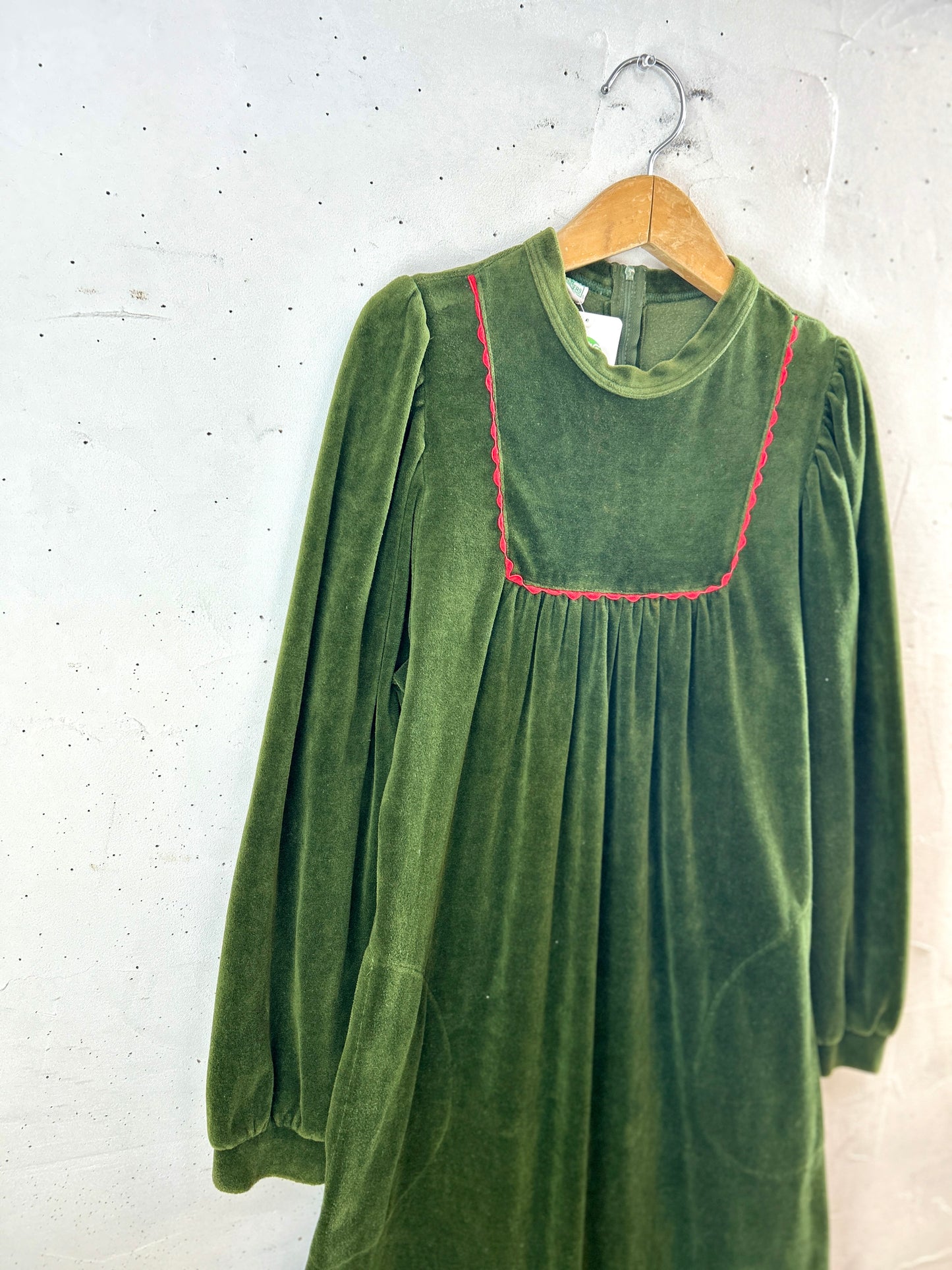 Vintage Velours Dress [I30350]