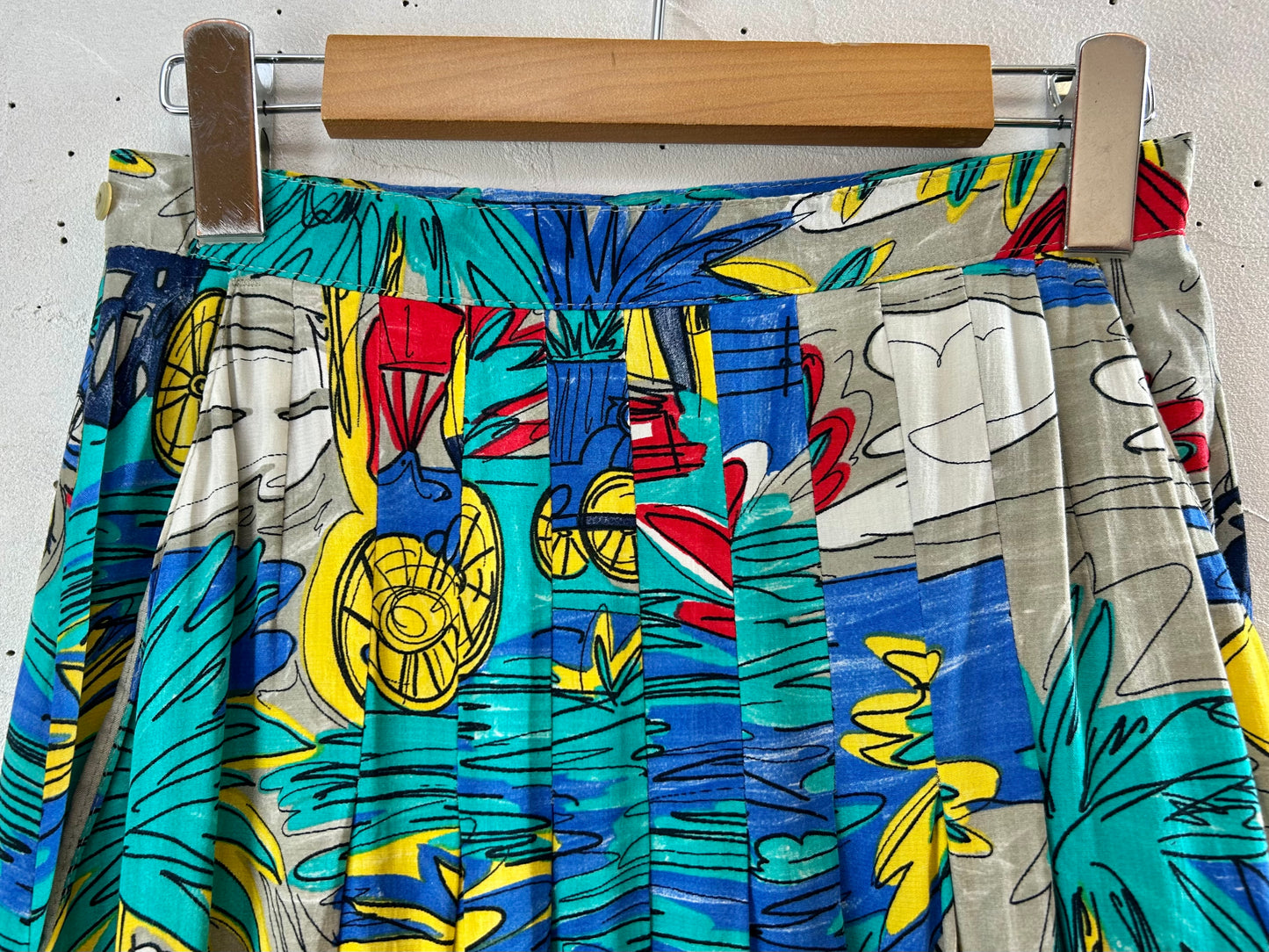 Vintage Viscose Skirt  [G30634]