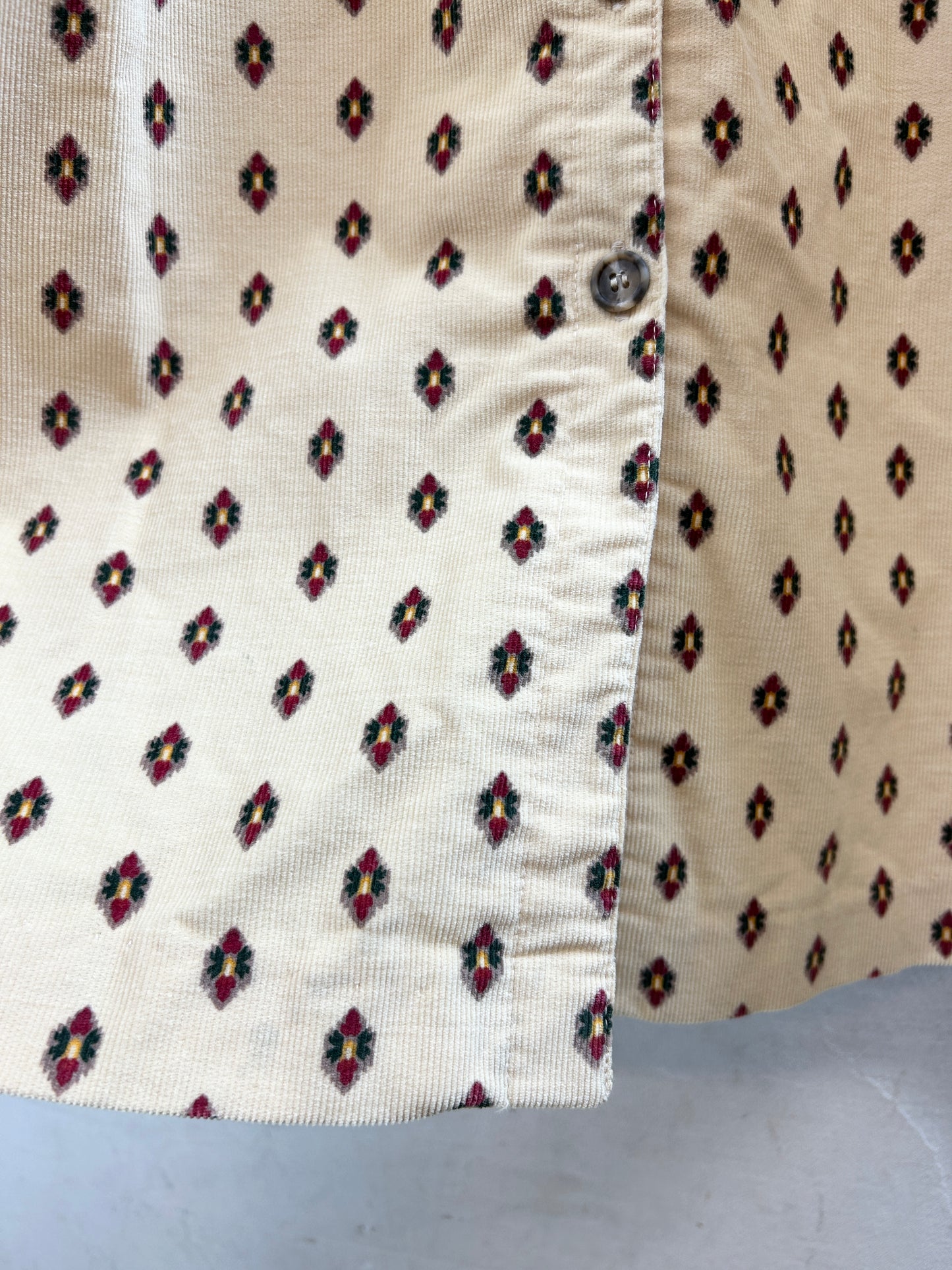 Vintage Corduroy Dress [I30121]