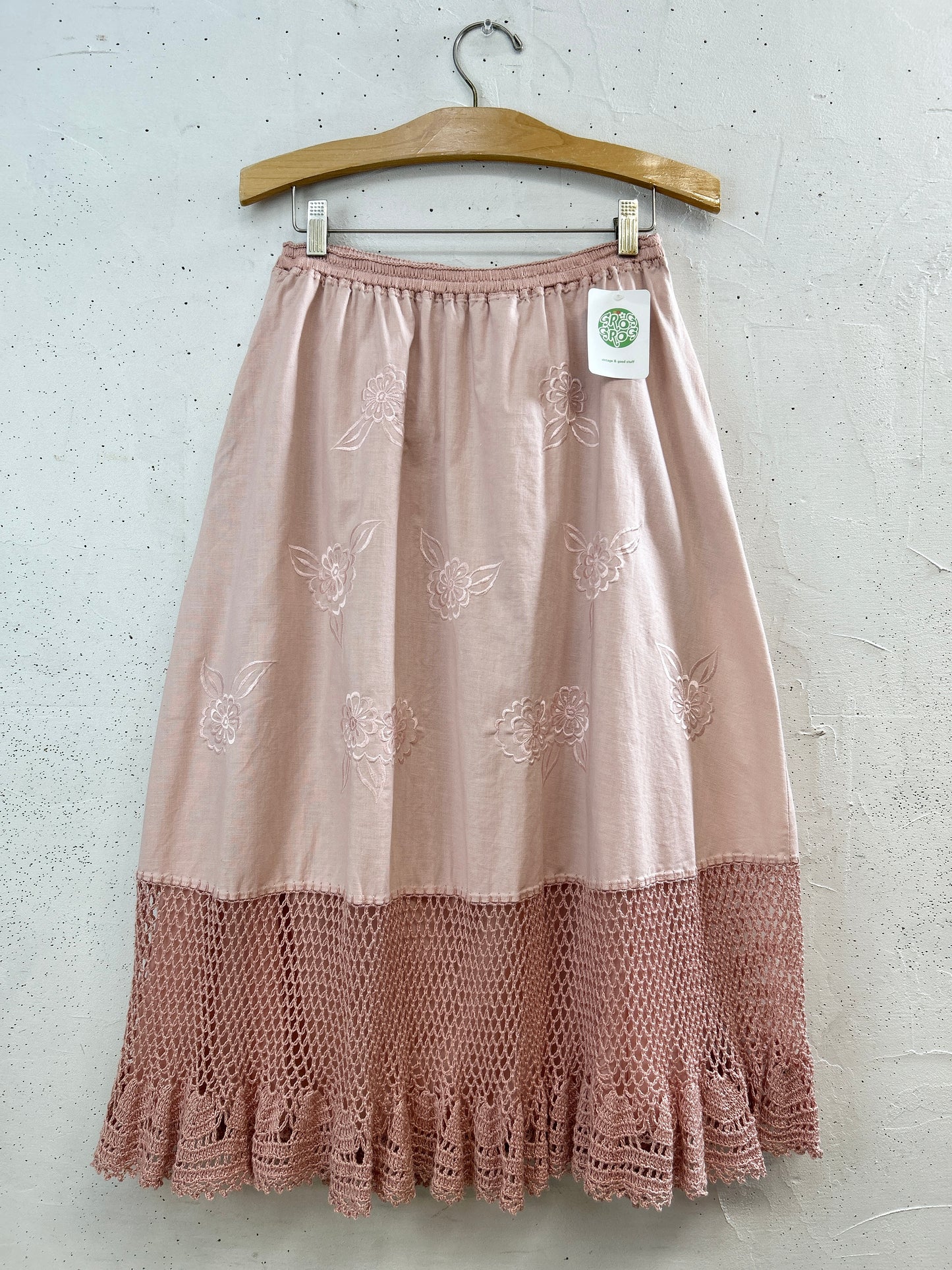 Vintage Crochet Skirt [F32568]