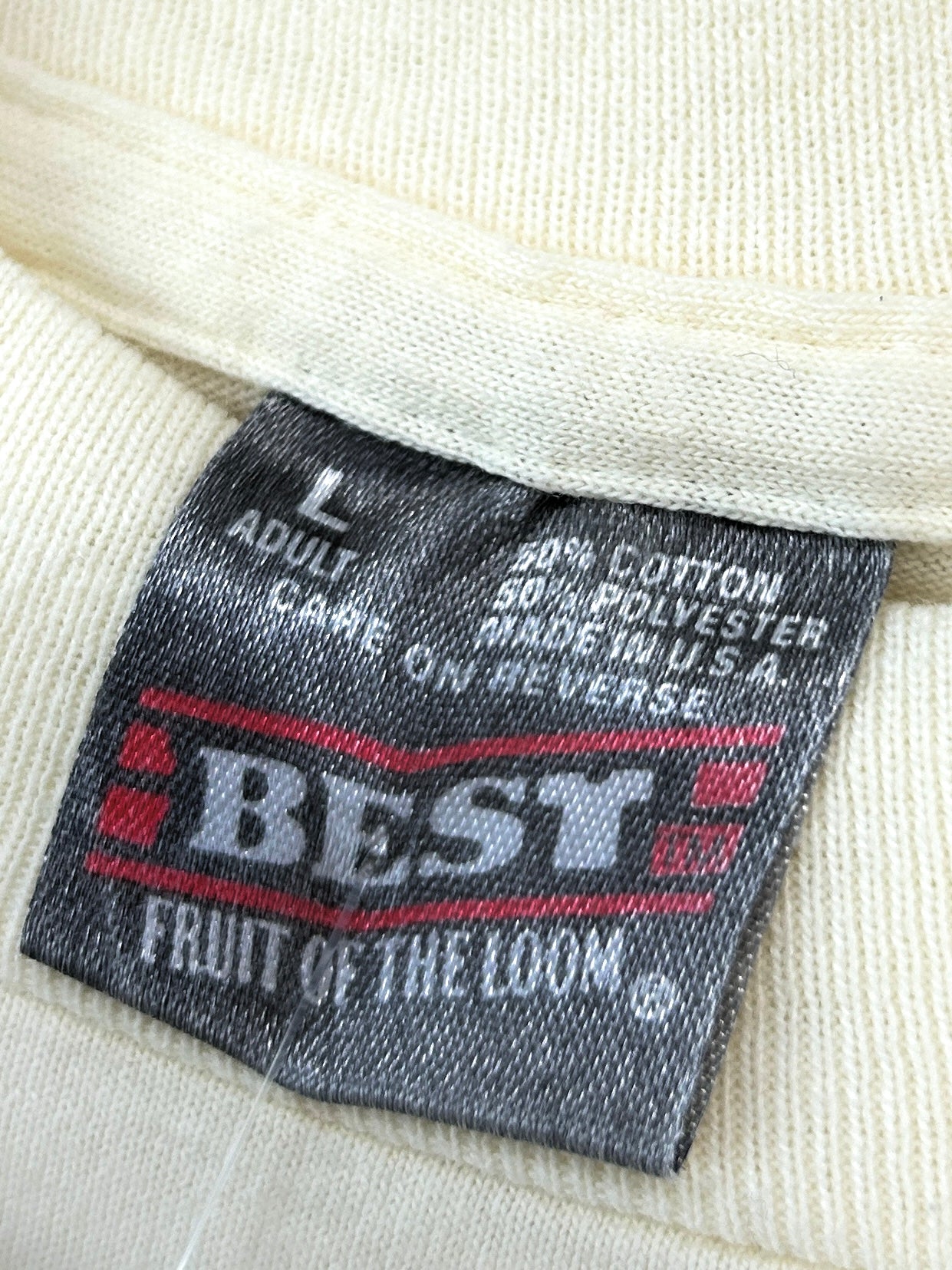 '90s Vintage T-Shirt MADE IN USA 〜BEST FRUIT OF THE LOOM〜 [E32364]