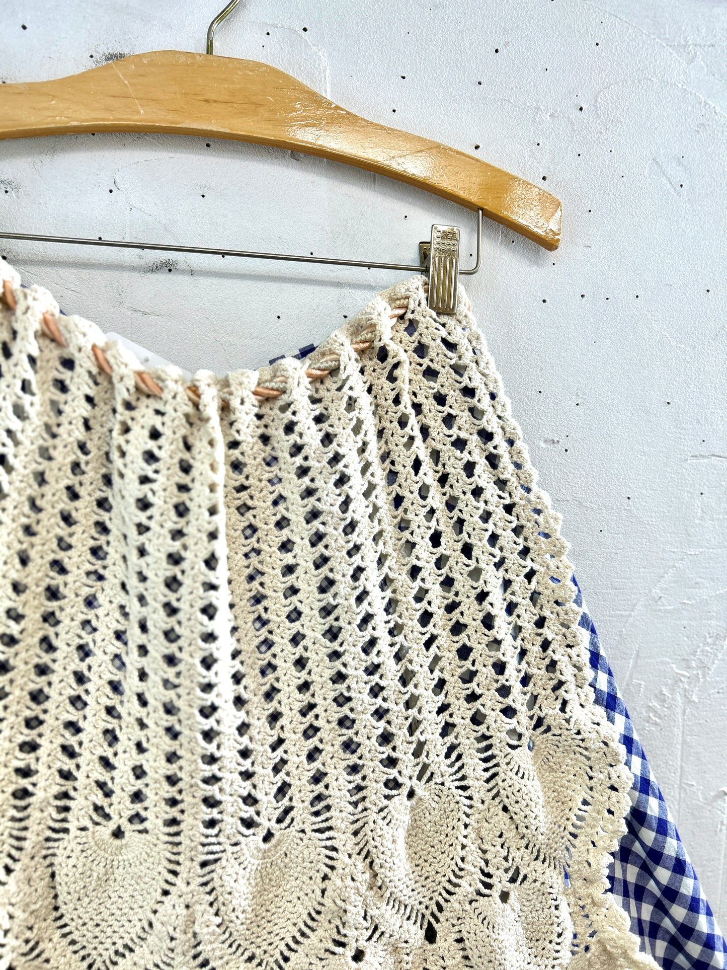 Vintage Crochet Apron [A31291]