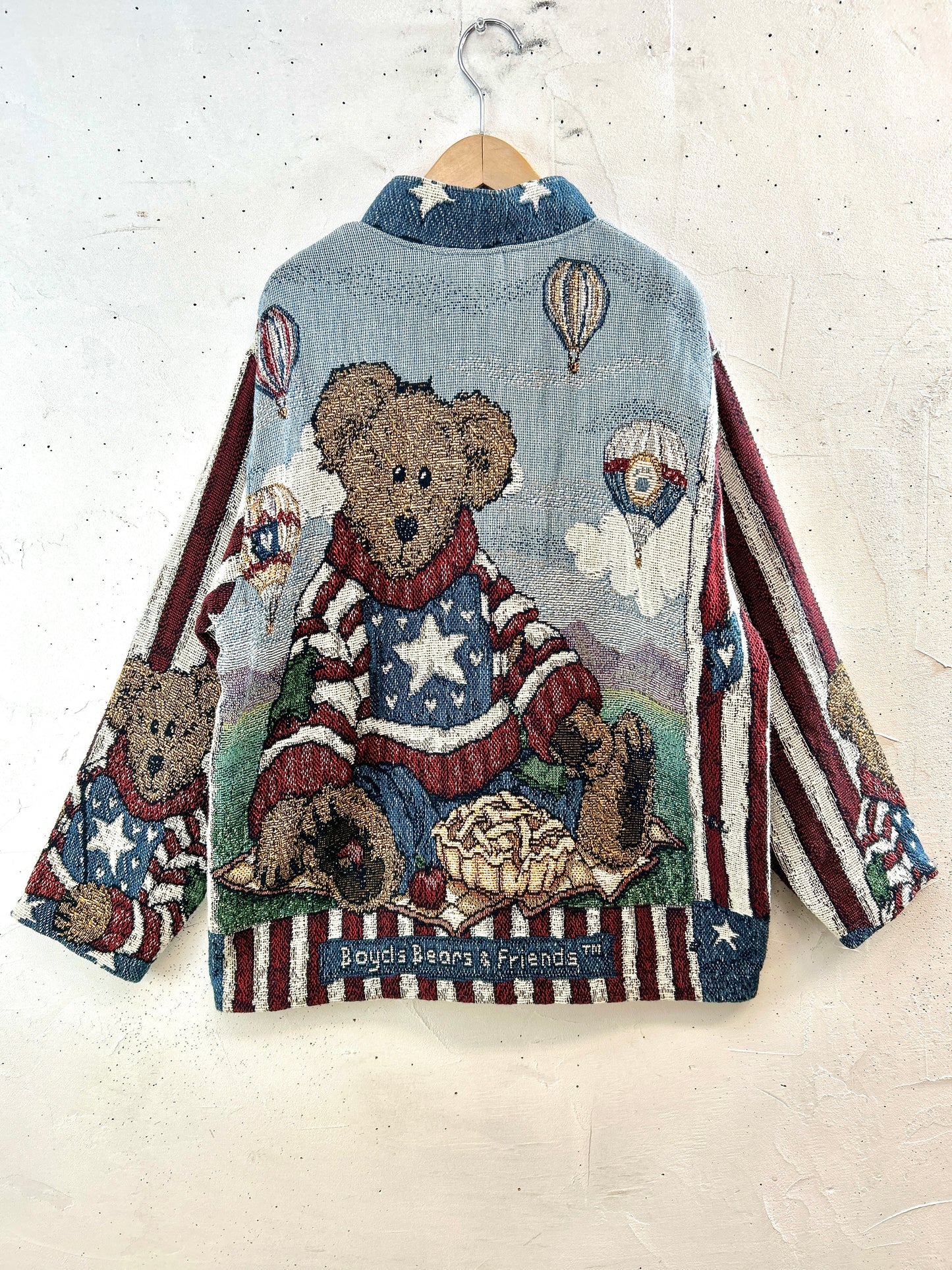 Vintage Rug Jacket 〜SUGAR STREET WEAVERS〜 MADE IN USA [L30978]