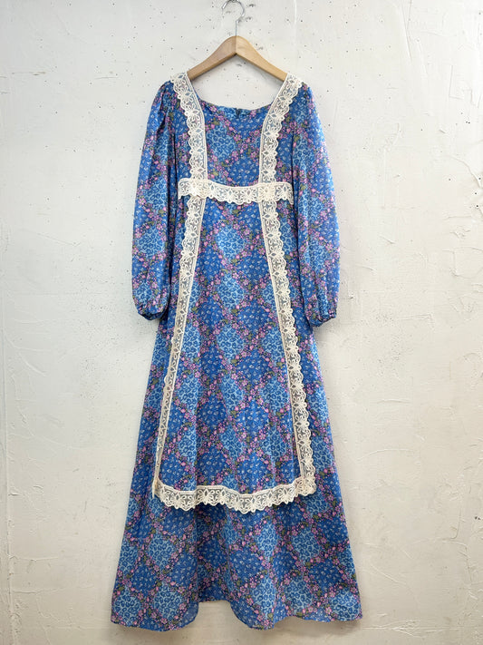'70s Vintage Dress Berry Berry Berry [G33179]