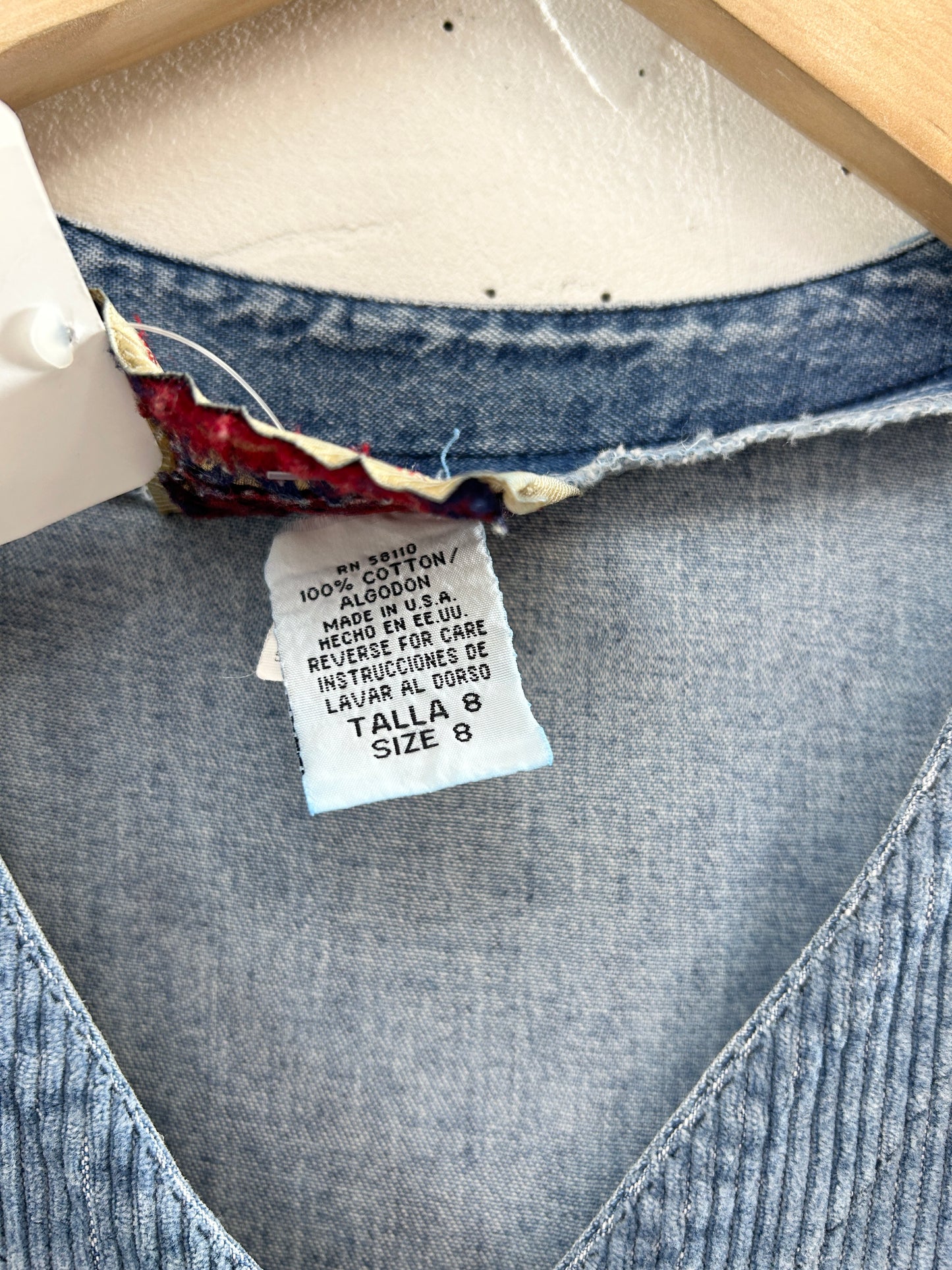 Vintage Denim Dress 〜MADE IN USA〜 [G33226]