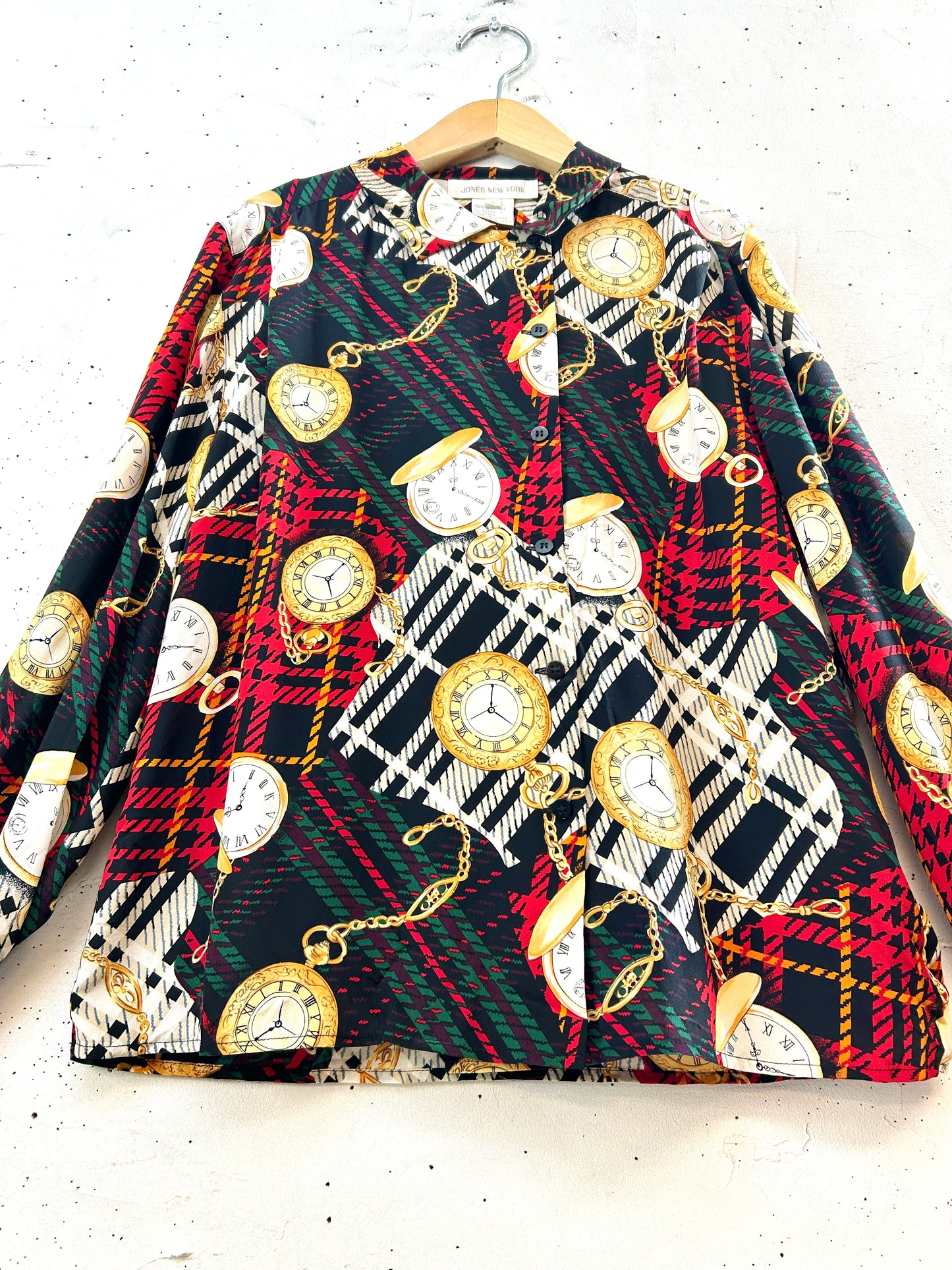 Vintage Silk Shirt ［I30370]