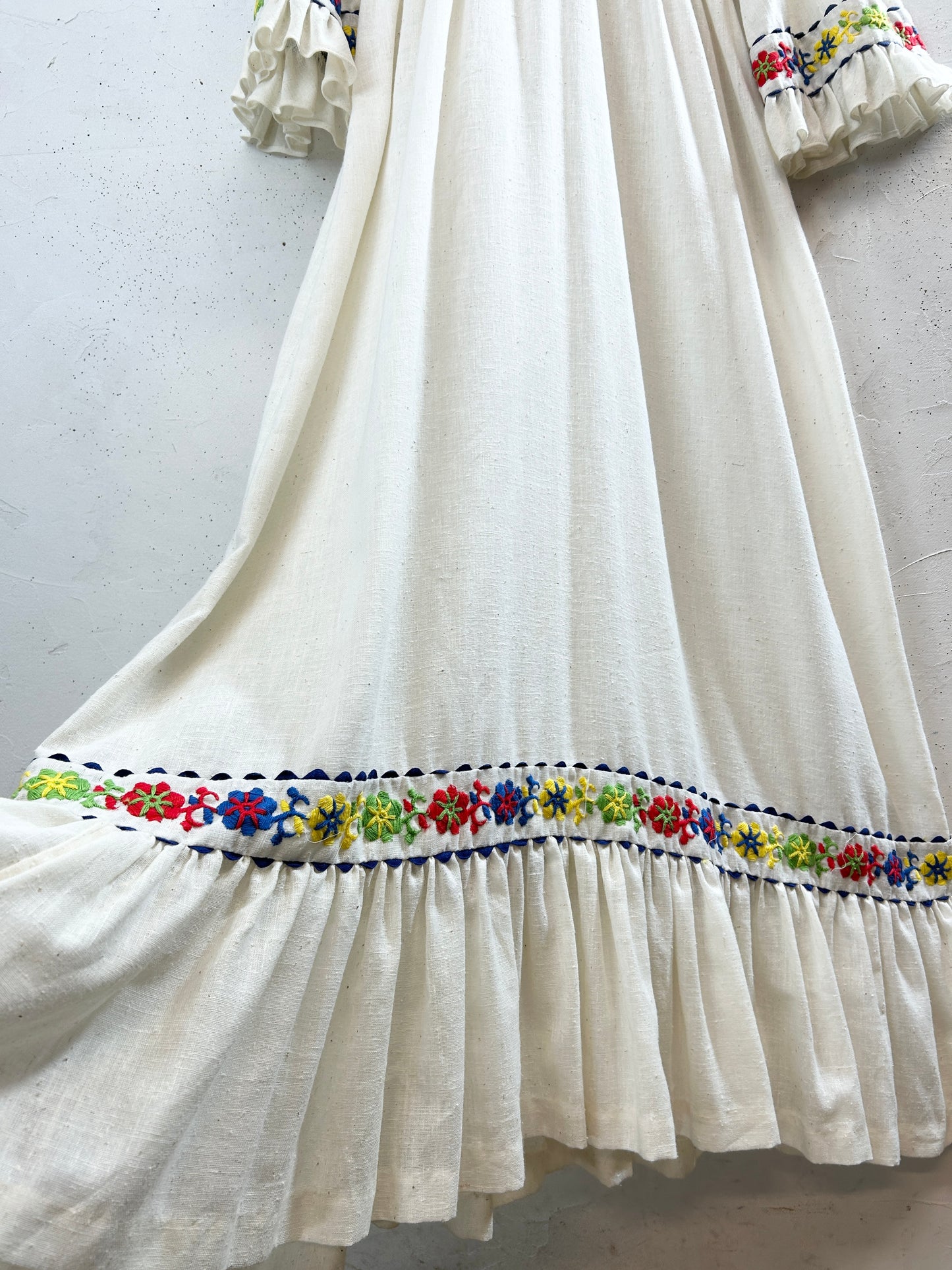 '70s Vintage Dress 〜Sears〜 [J30636]