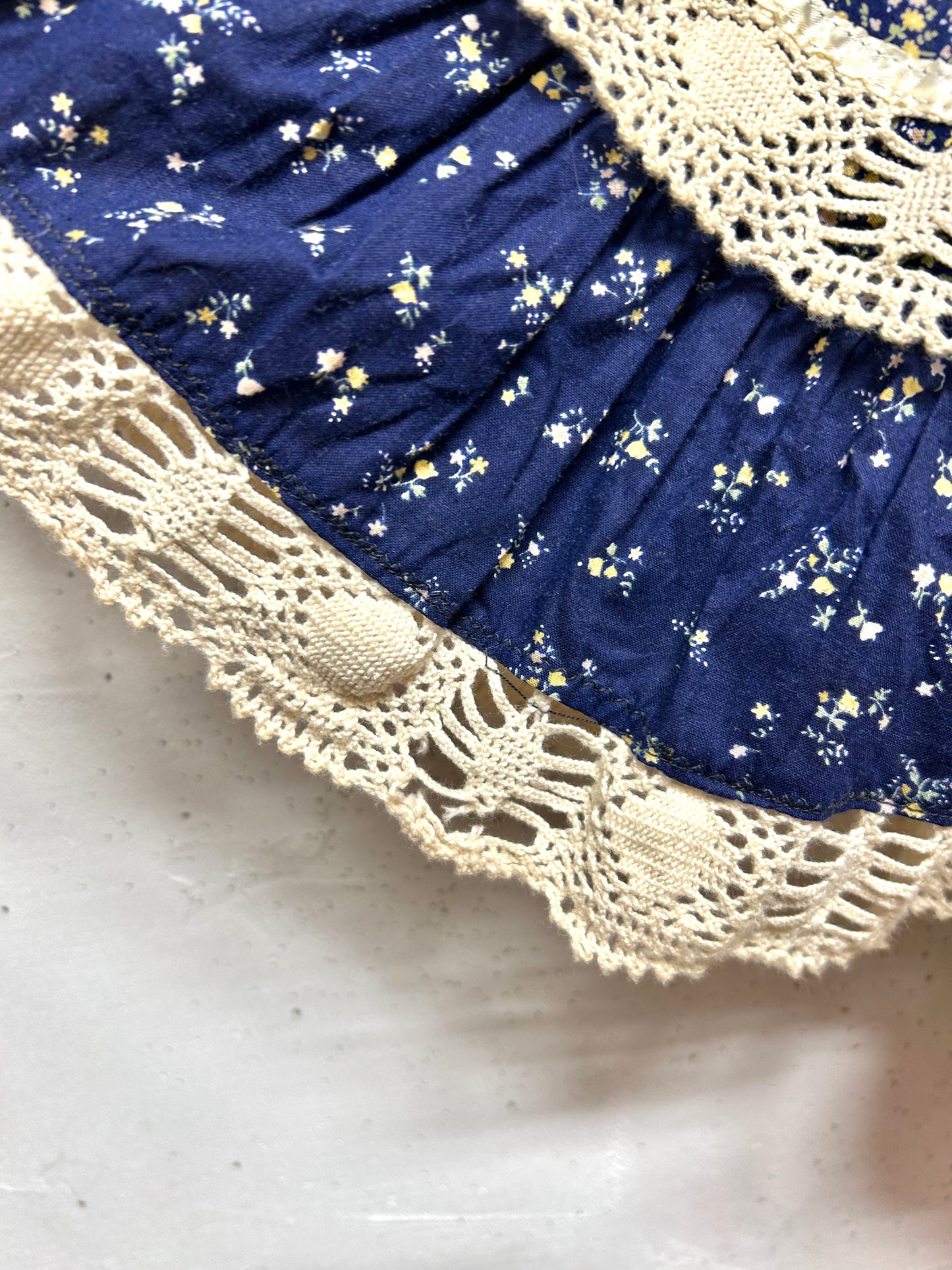 '70sVintage Tiered Skirt 〜Saucy Cats〜  [C31919]