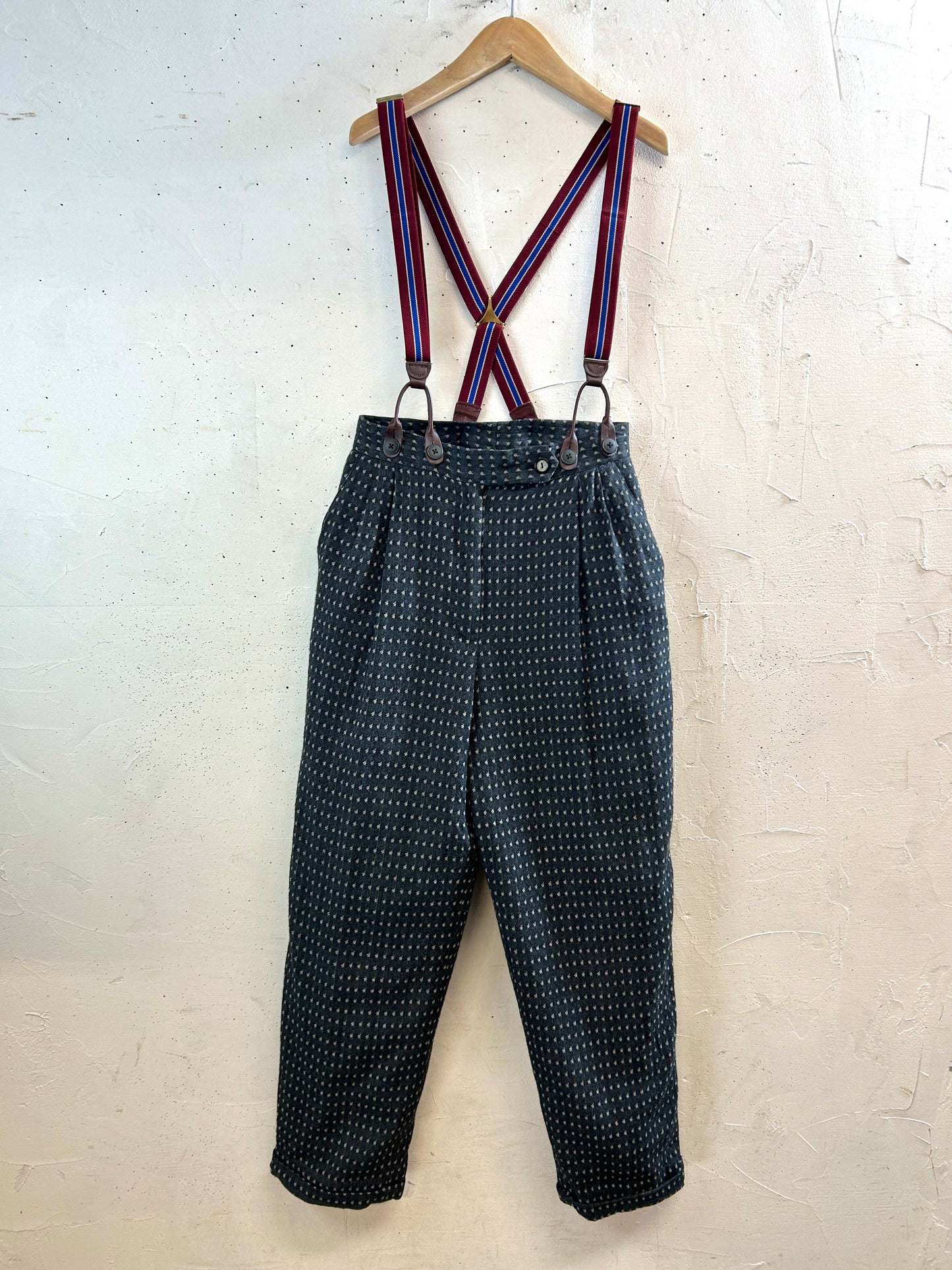 Vintage Check Pants  [K30878]