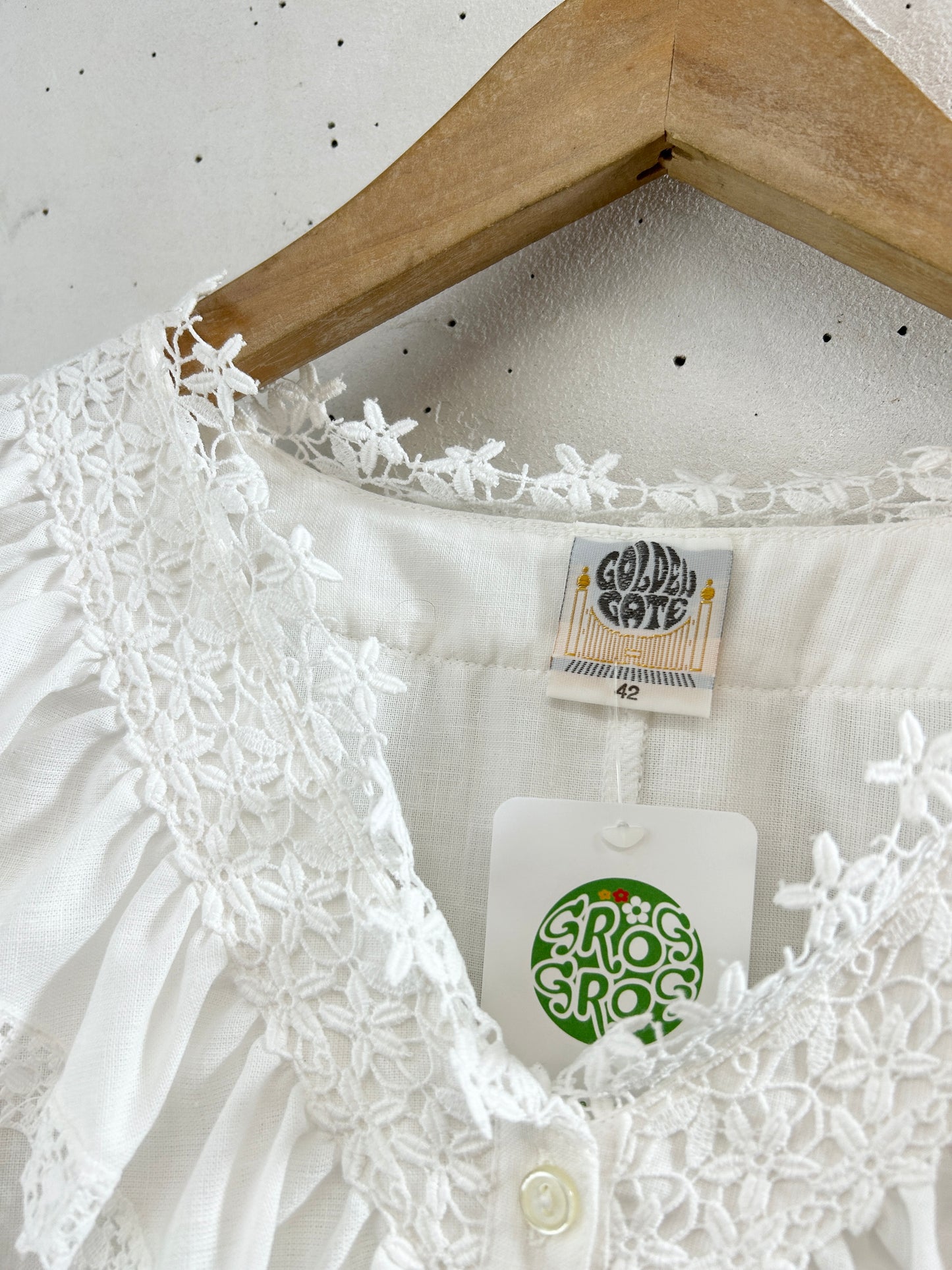 Vintage White Blouse [G32994]