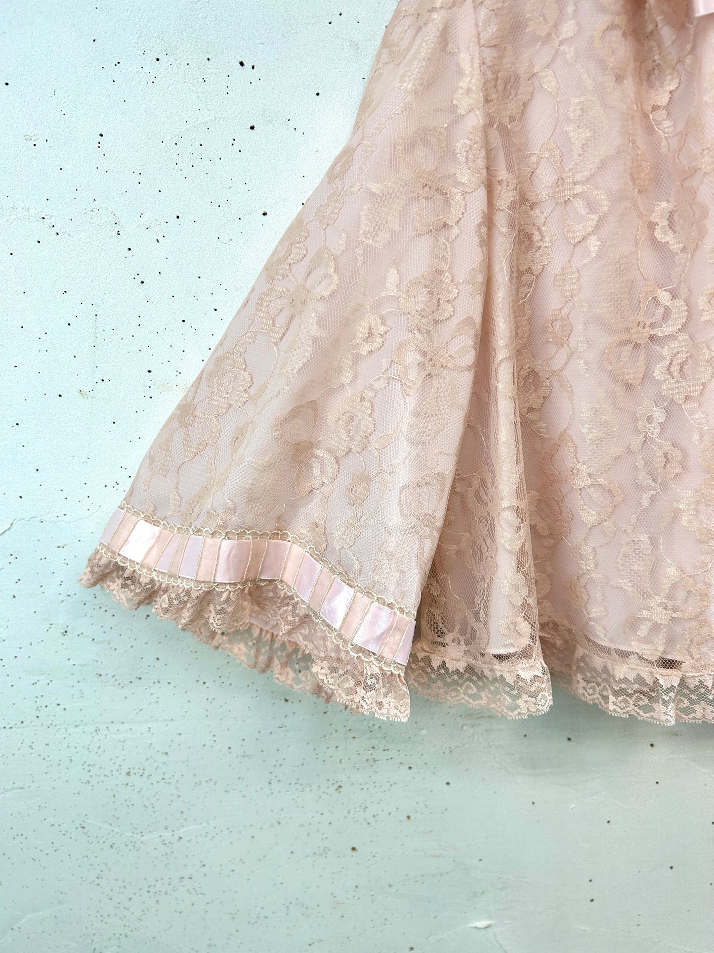 ’60s Vintage Lingerie Gown 〜ODETTE BARSA〜 [B31670]