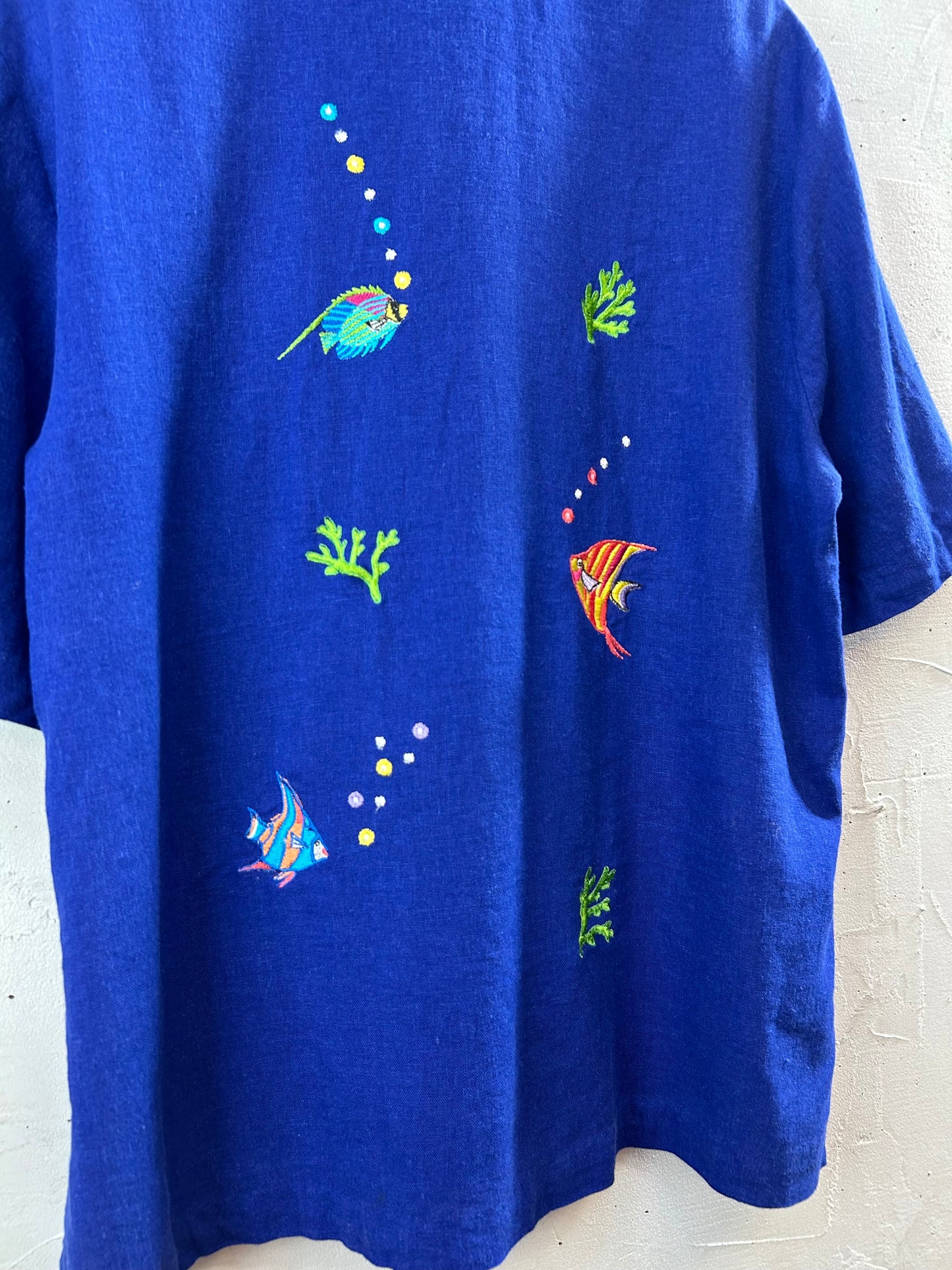 Vintage Embroidery Shirt [G30635]