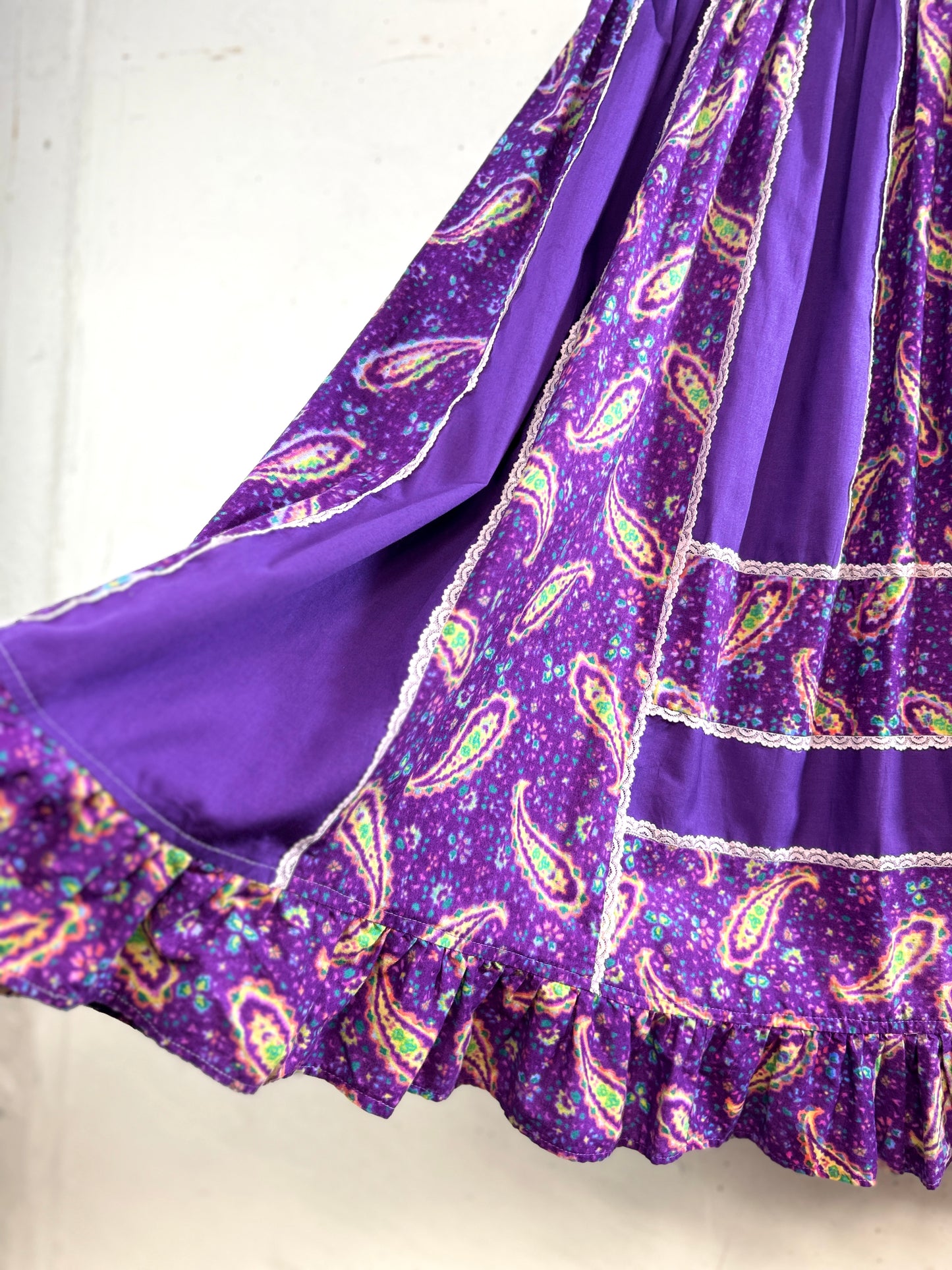 Vintage Patchwork Skirt [B31674]