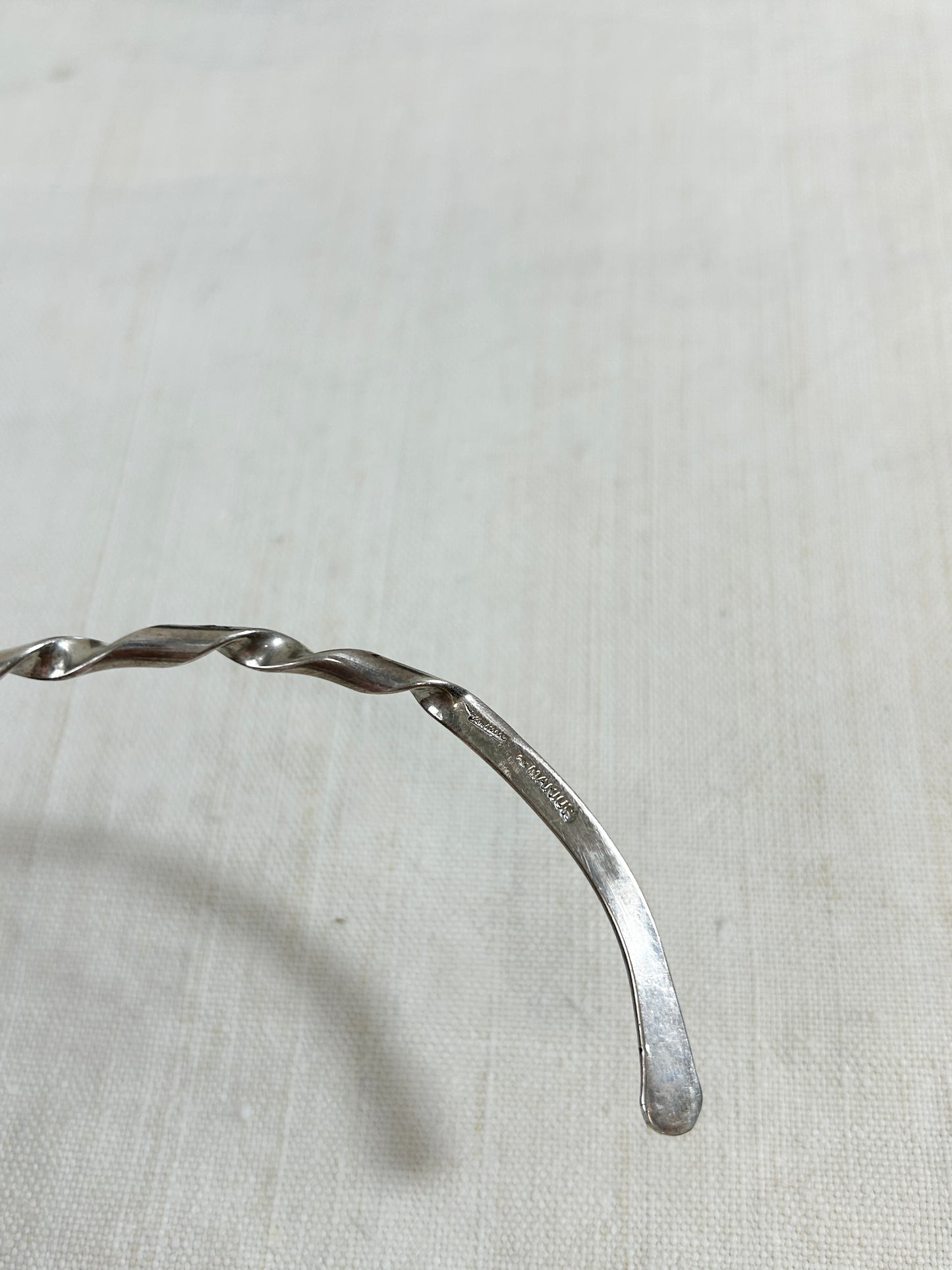 Vintage Silver Choker [I30219]