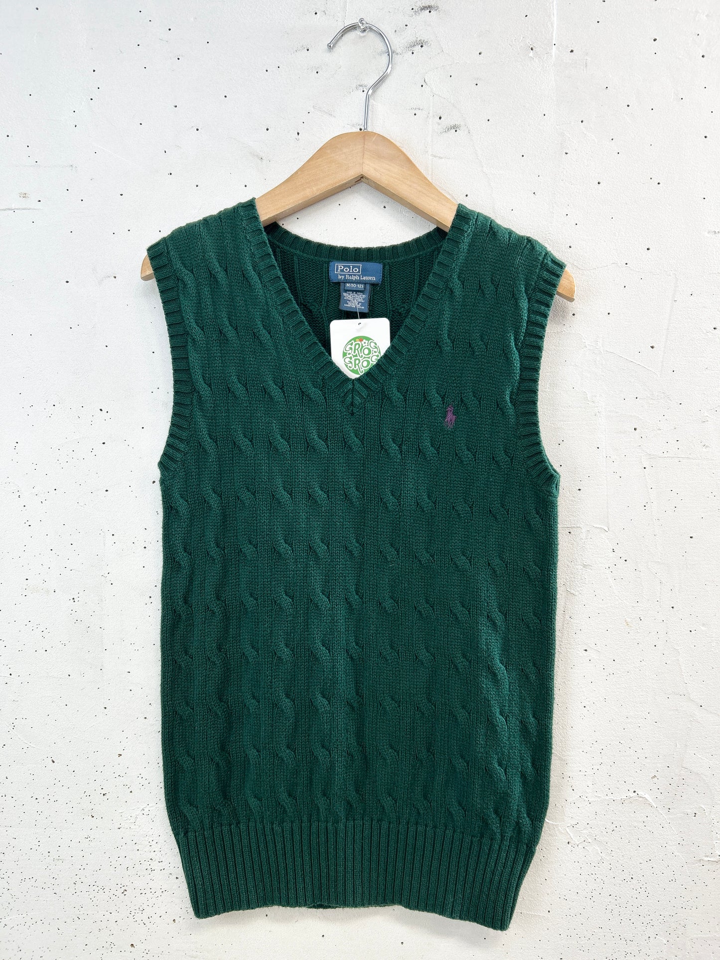 Vintage Knit Vest 〜Ralph Lauren〜 [C31756]