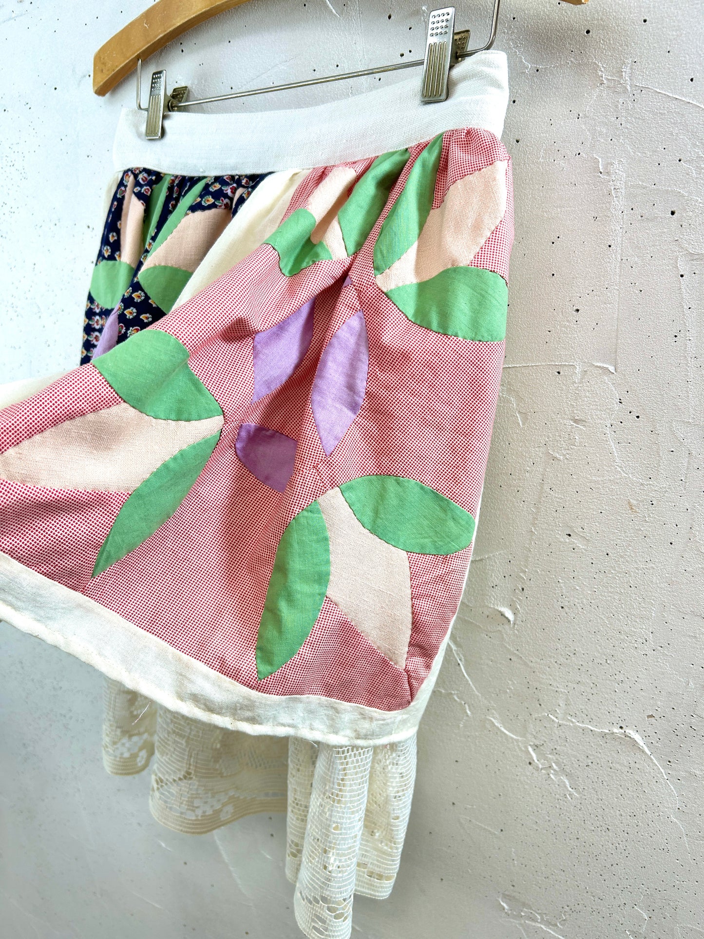 Vintage Apron 〜Funny dot CRAZY〜 [F32863]