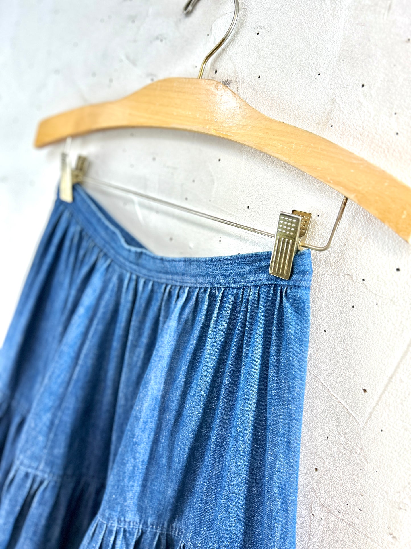 Vintage Denim Skirt [H30956]