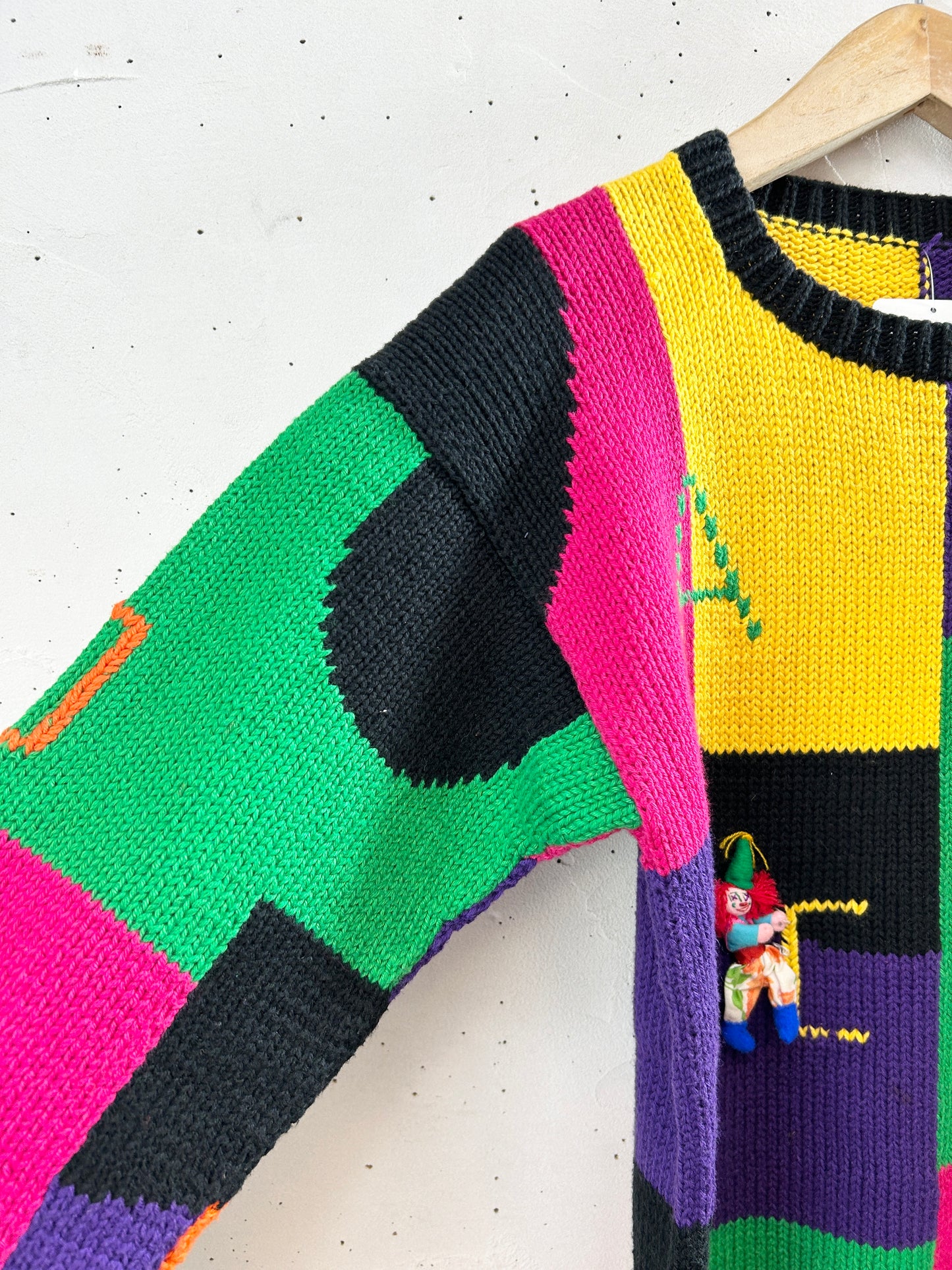 Vintage Knit Sweater [J30380]