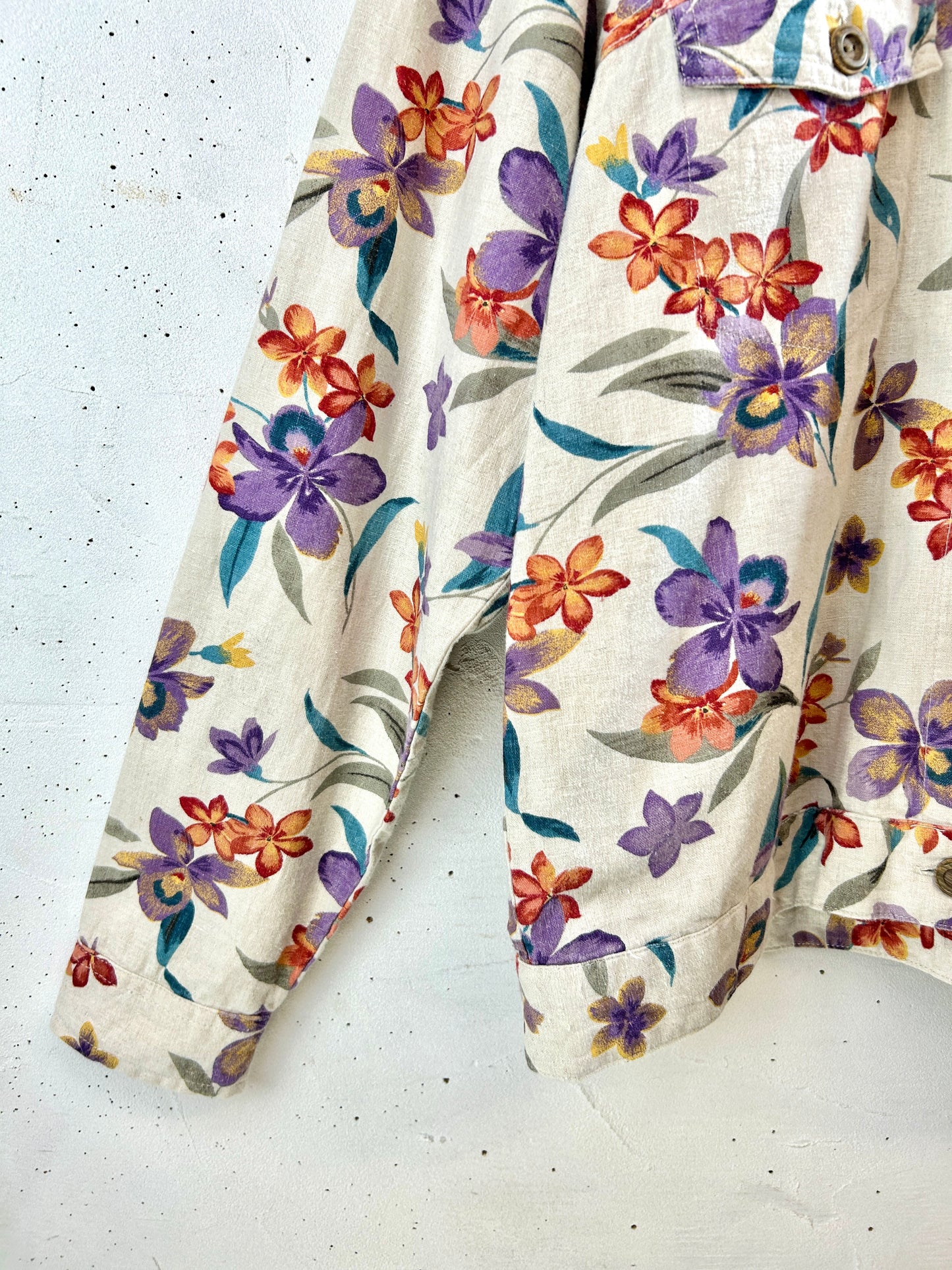 Vintage Linen Jacket [H30921]