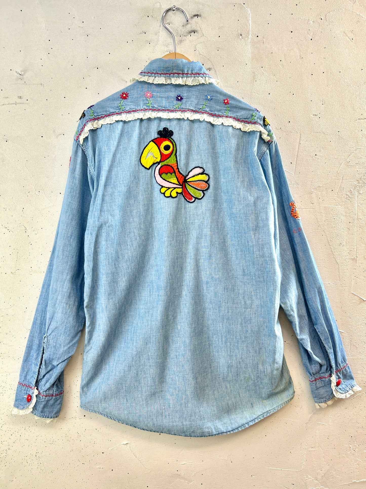 Vintage Chambray Shirt 〜Sears〜 [K30800]