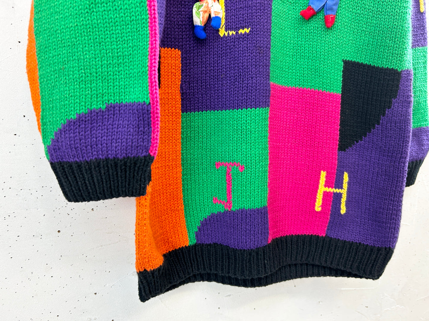 Vintage Knit Sweater [J30380]