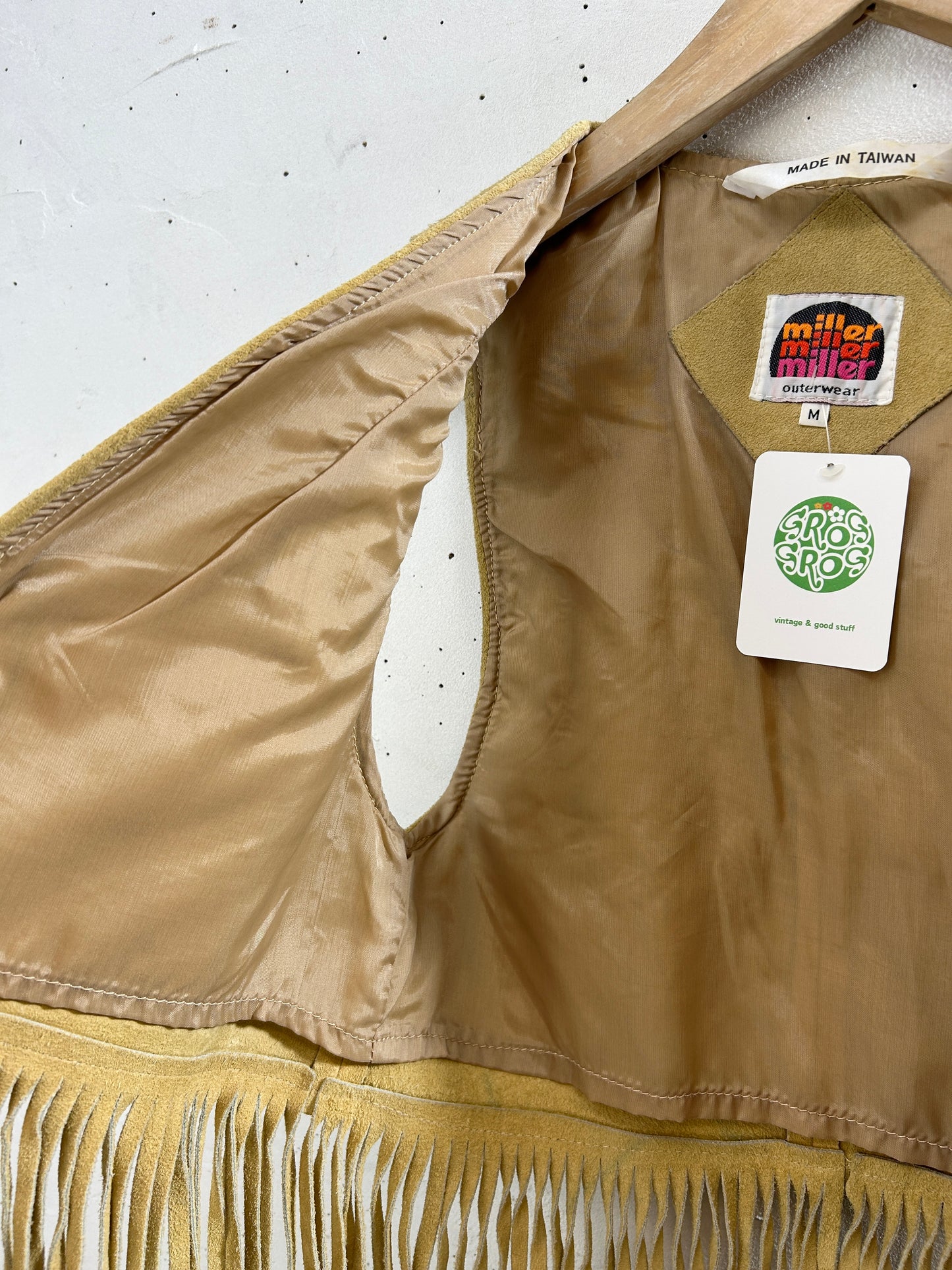 Vintage Leather Vest [H30919]
