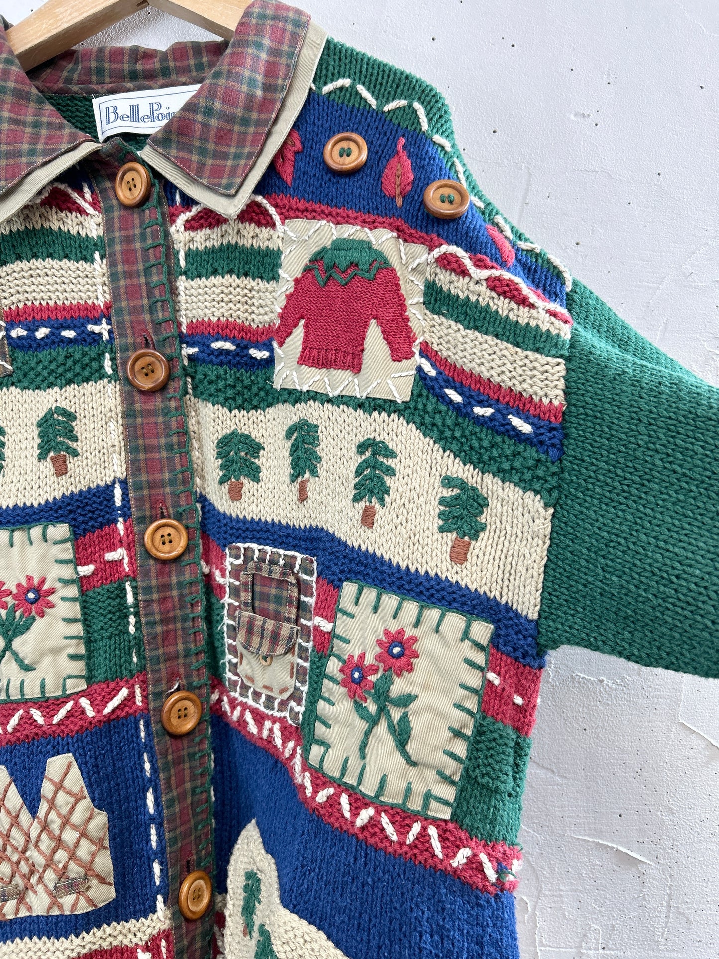 Vintage Cotton Knit Cardigan [C31781]