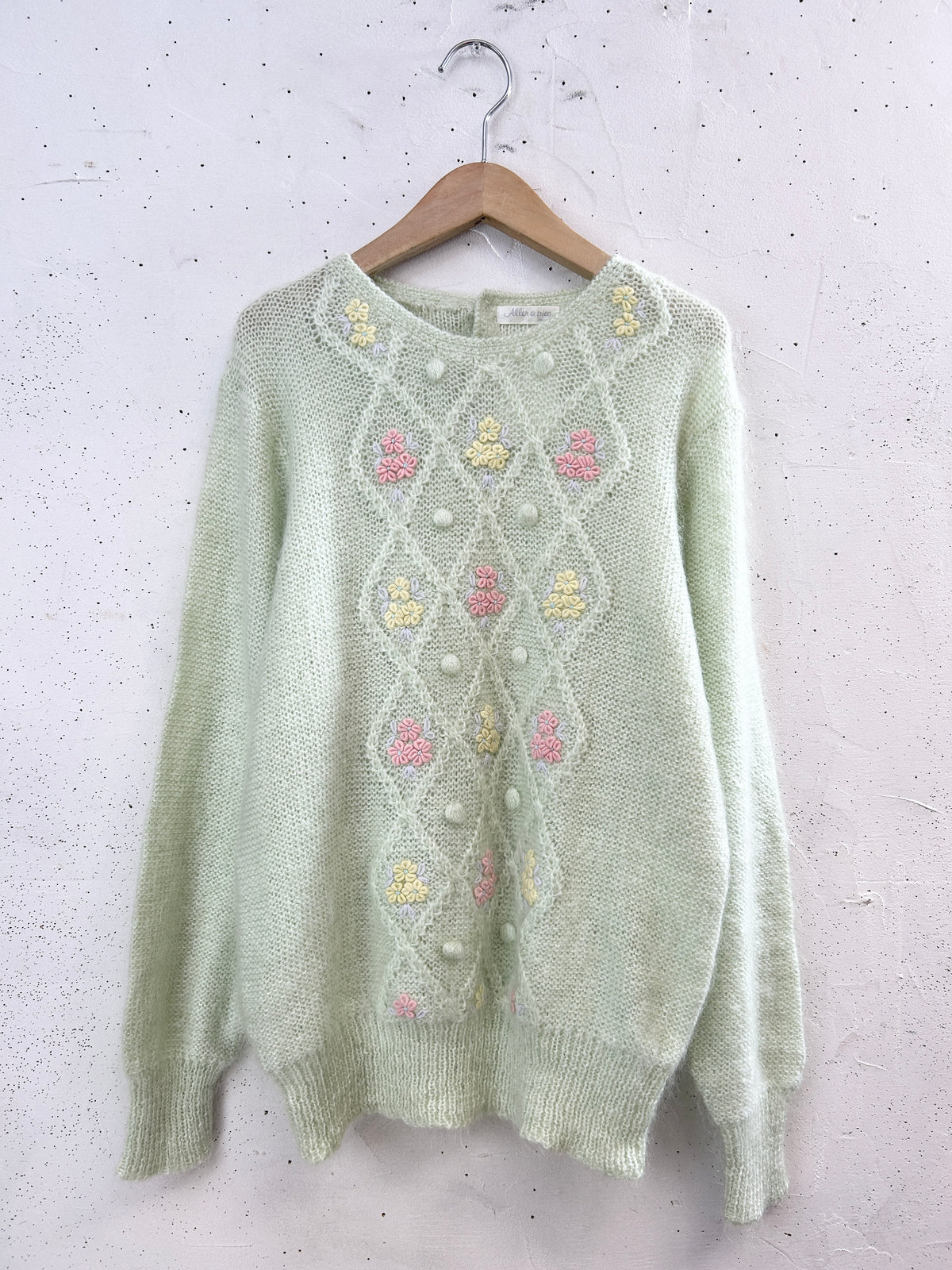 Vintage Knit Sweater  [I33851]
