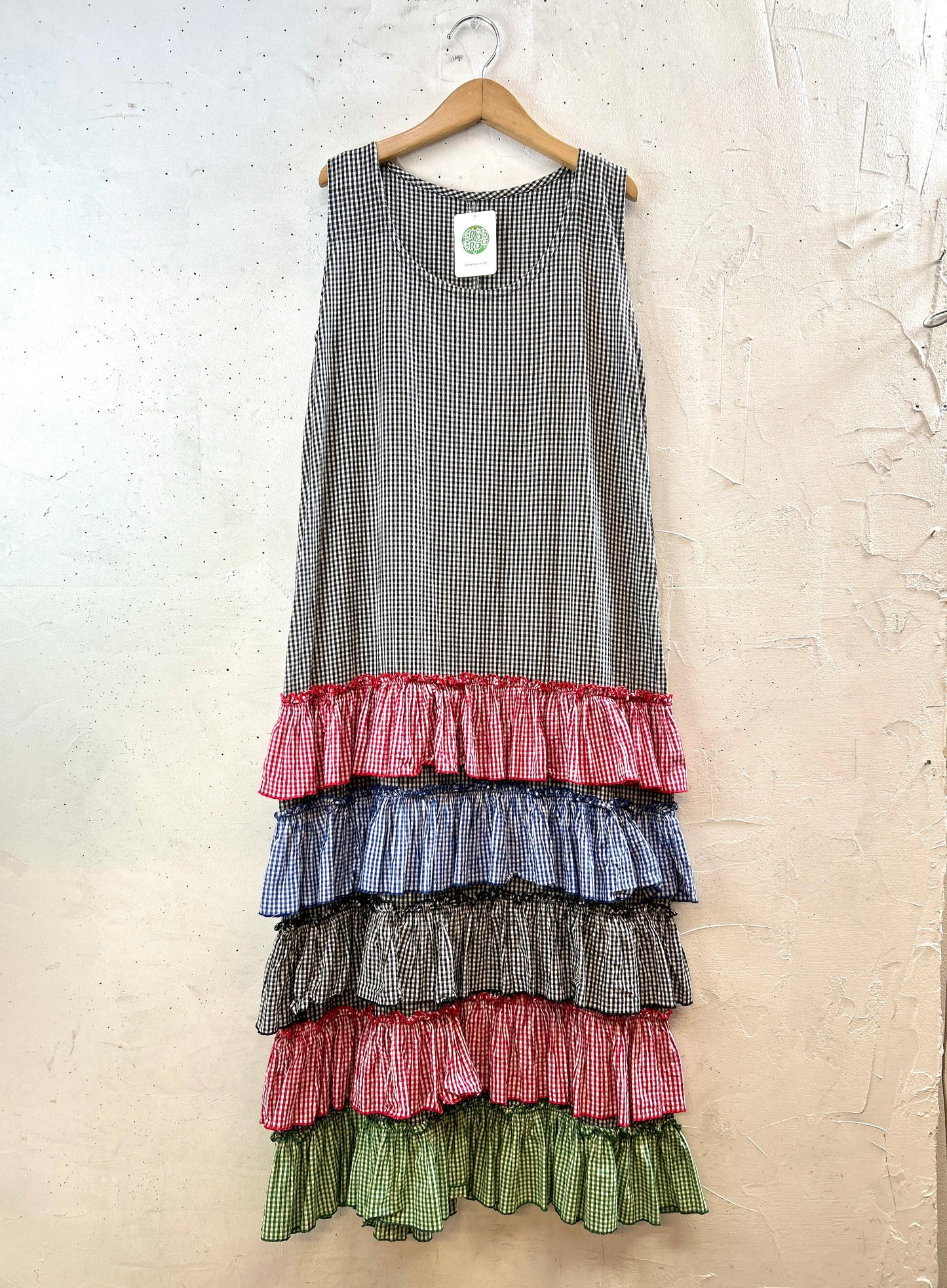 Vintage Tiered Dress  [H30820]