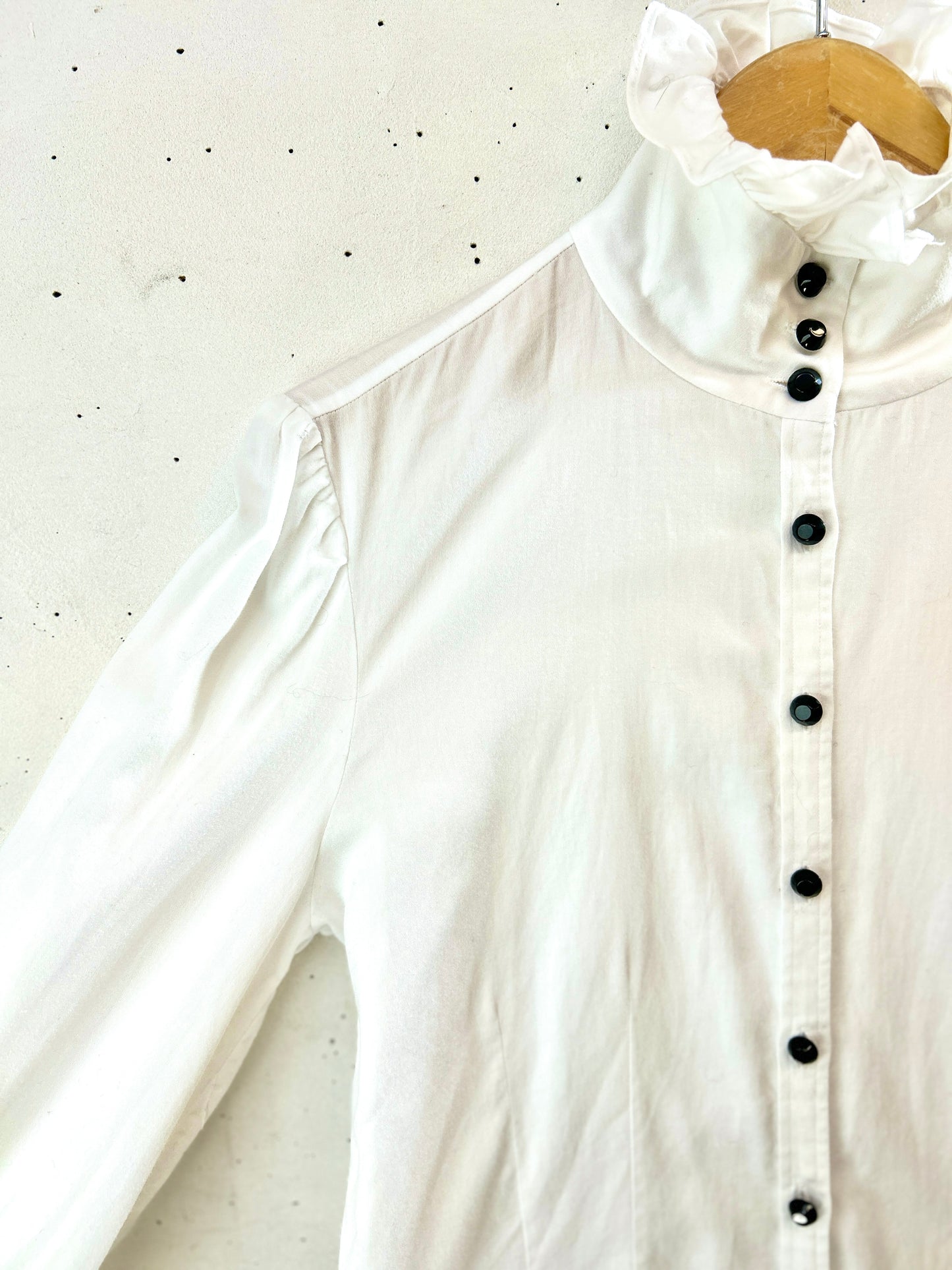 Vintage White Blouse ~Ralph Lauren~ [K30843]