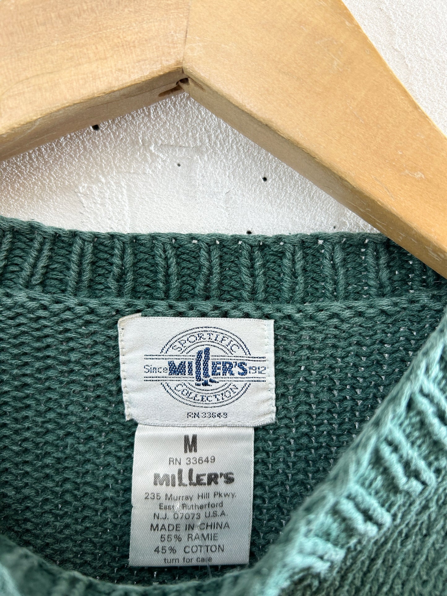 Vintage Knit Sweater [J30463]