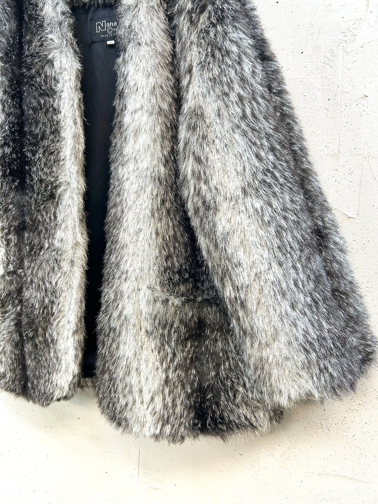 Vintage Eco Fur Jacket [K30933]