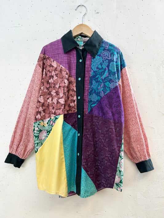 Vintage Patchwork Shirt [I30151]