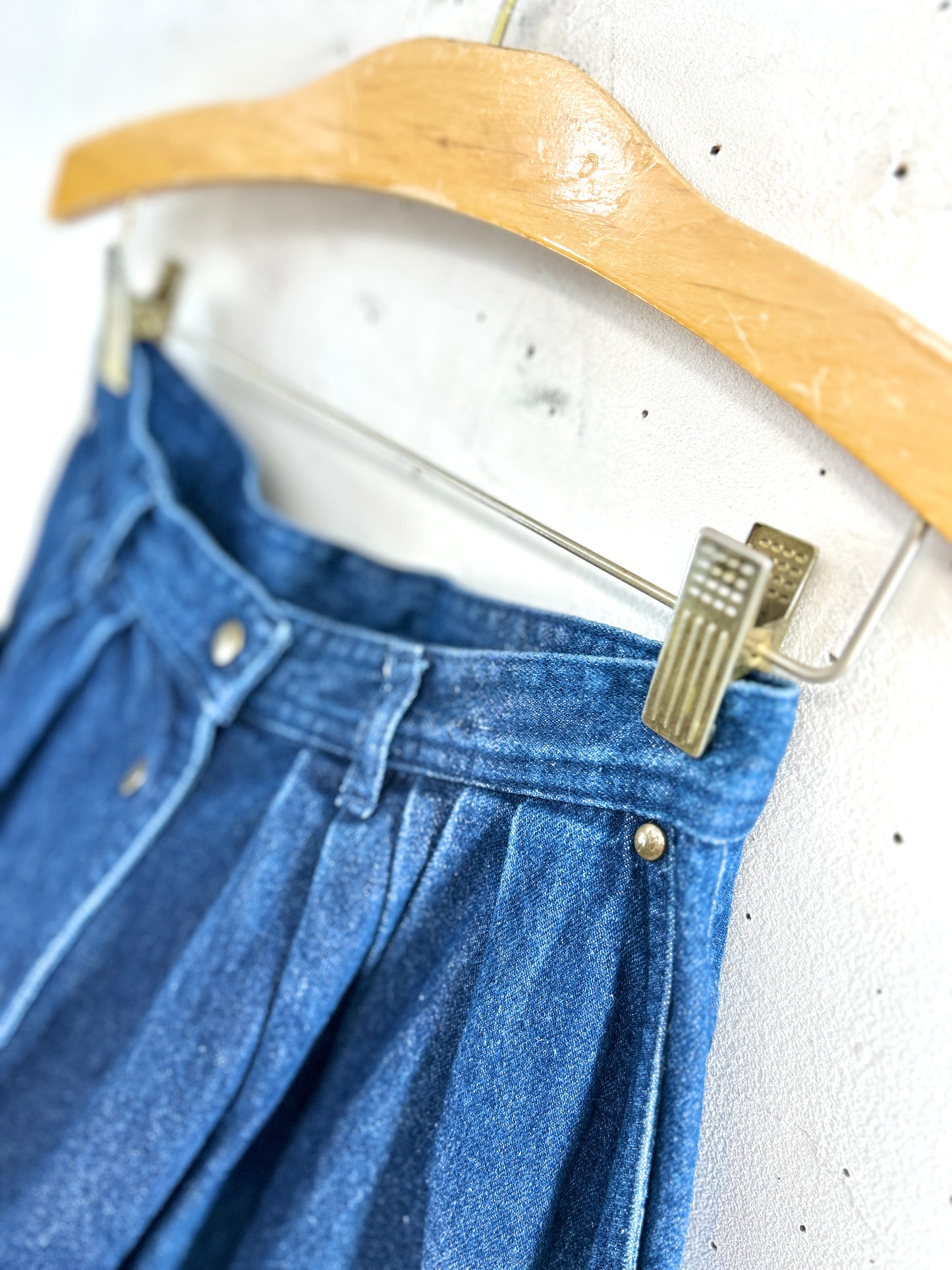 Vintage Denim Skirt [L31154]