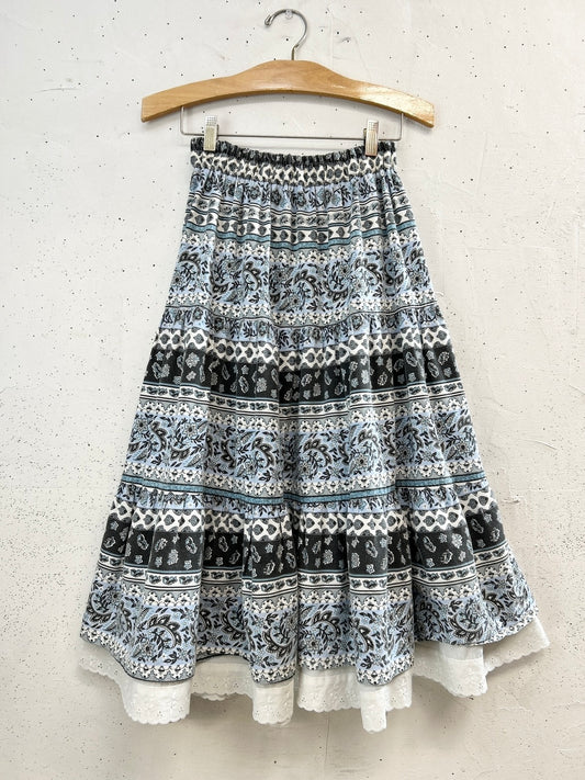 Vintage Tiered Skirt [E32290]