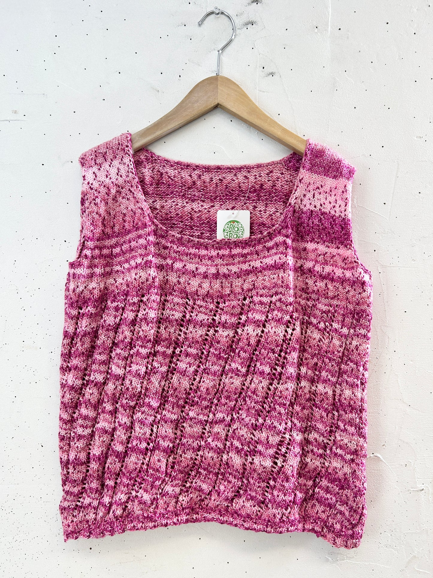 Vintage Knit Vest [J30601]